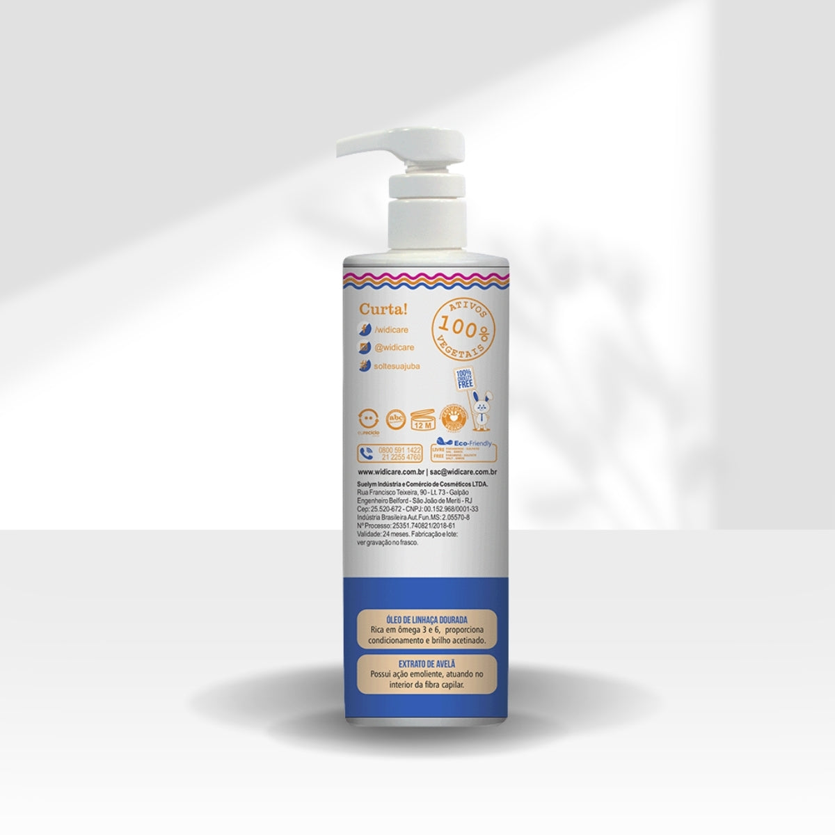 Kit Widi Care Higienizando A Juba 3 Shampoo 500 ml