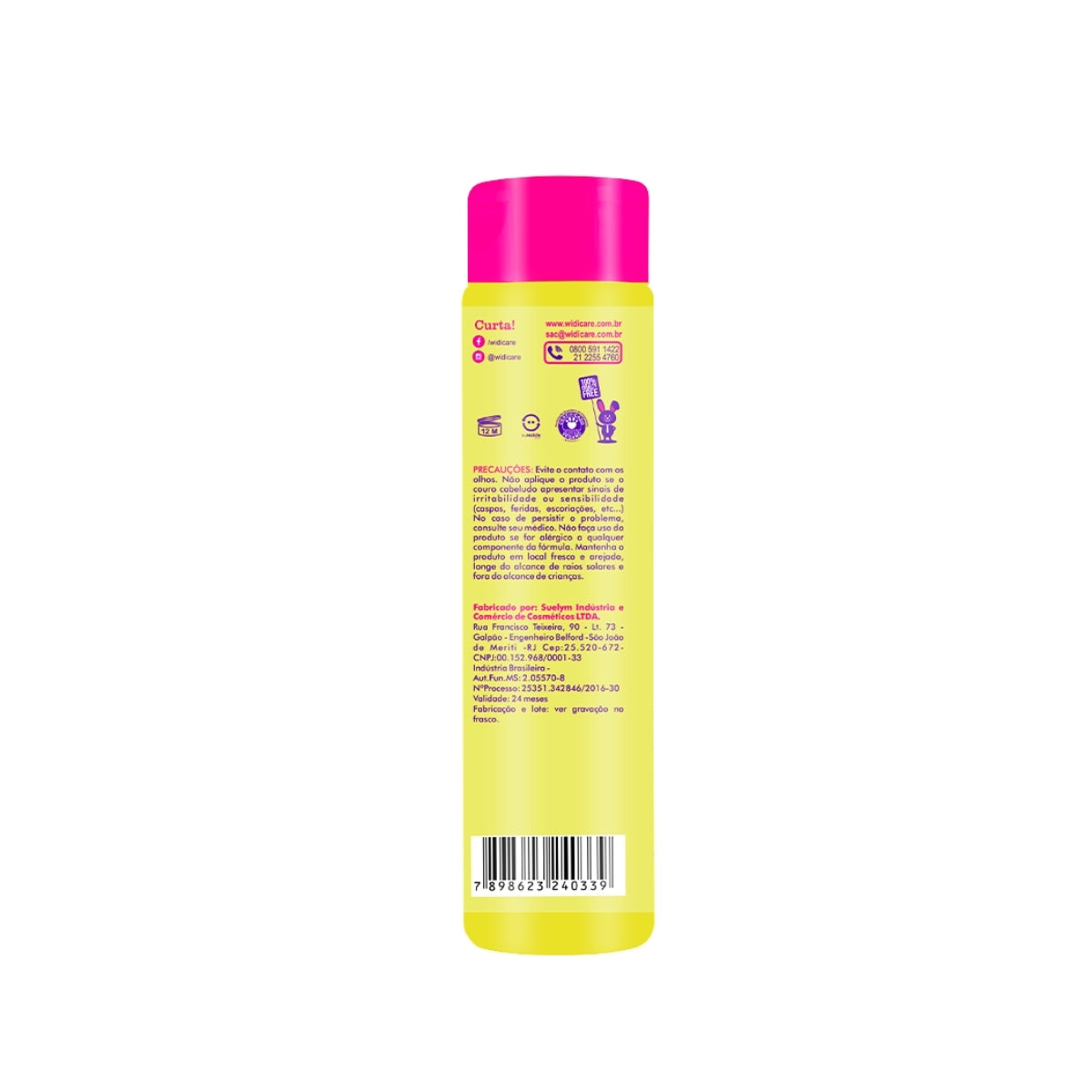 Kit Widi Care PhytoManga 3 Shampoo Reparador 300 ml