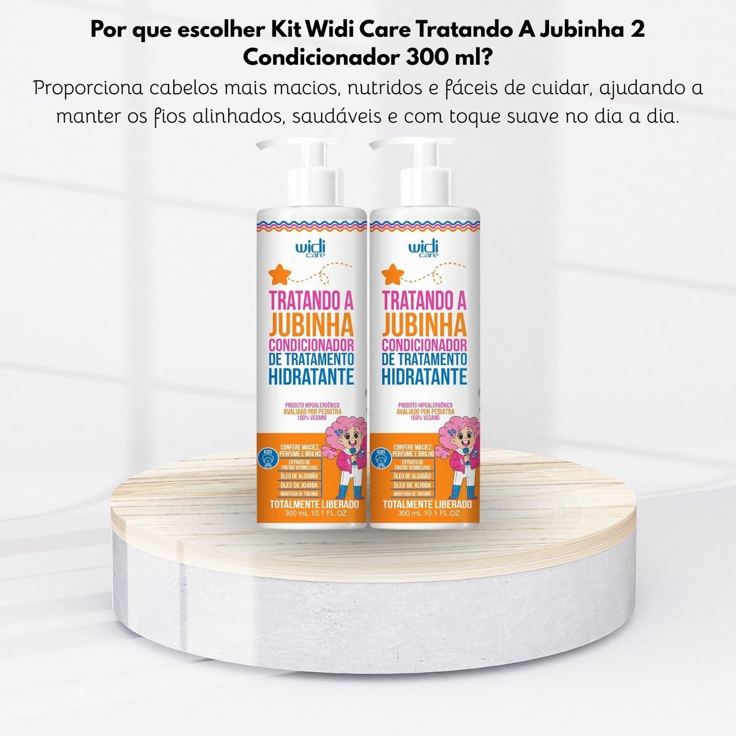 Kit Widi Care Tratando A Jubinha 2 Condicionador 300 ml