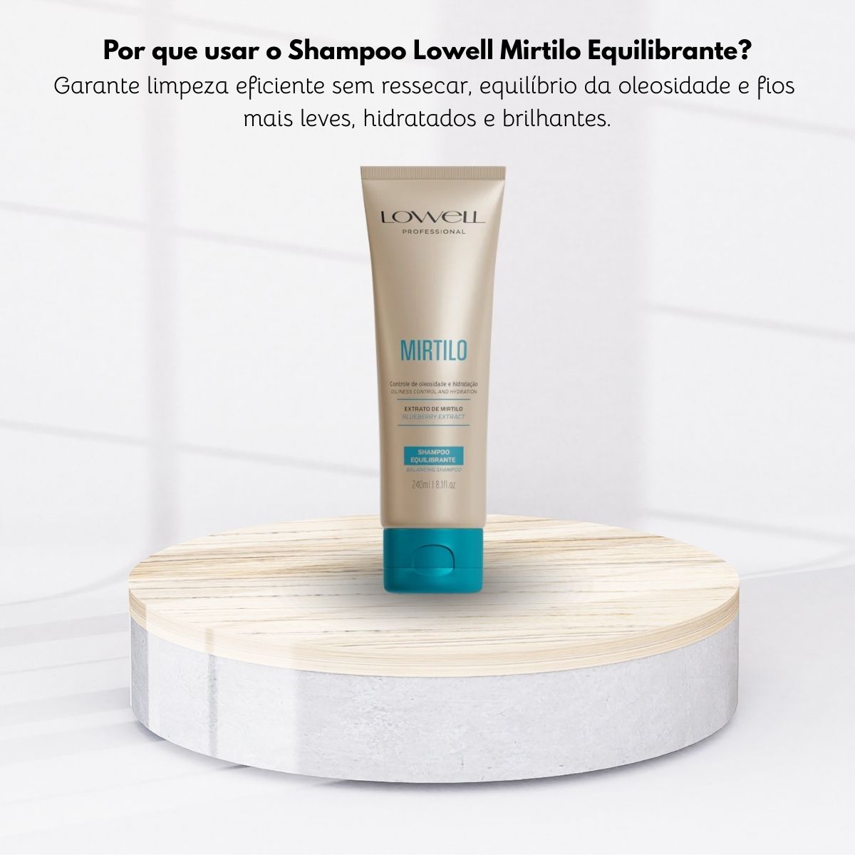 Shampoo Lowell Mirtilo Equilibrante 240 ml