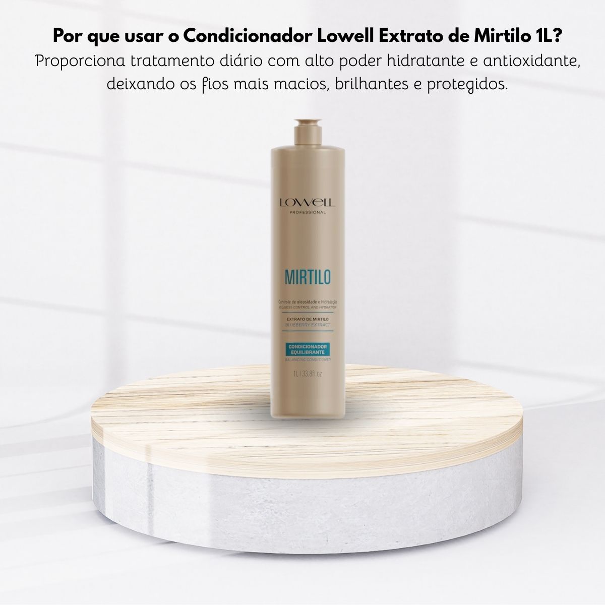 Condicionador Lowell Mirtilo Equilibrante 1 Litro
