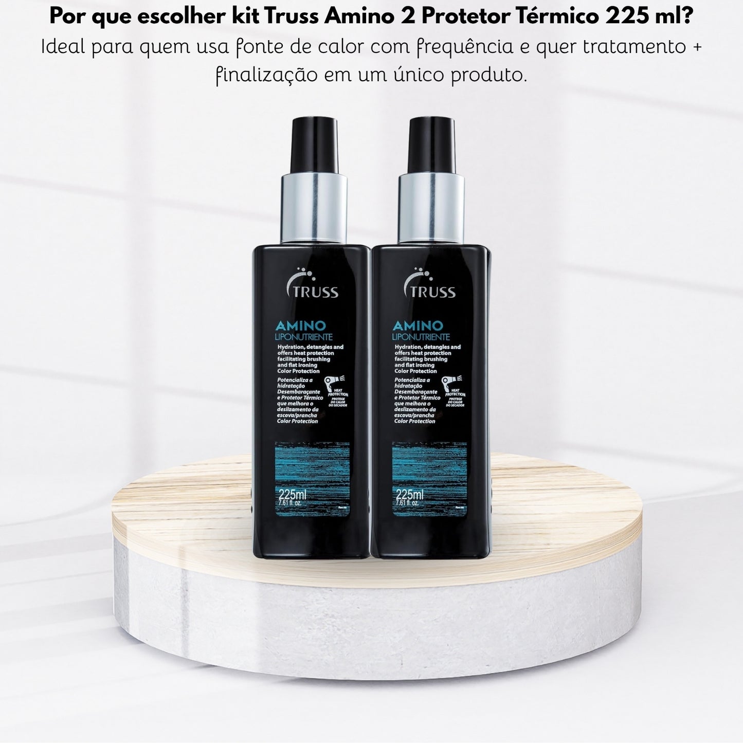 kit Truss Amino 2 Protetor Térmico 225 ml