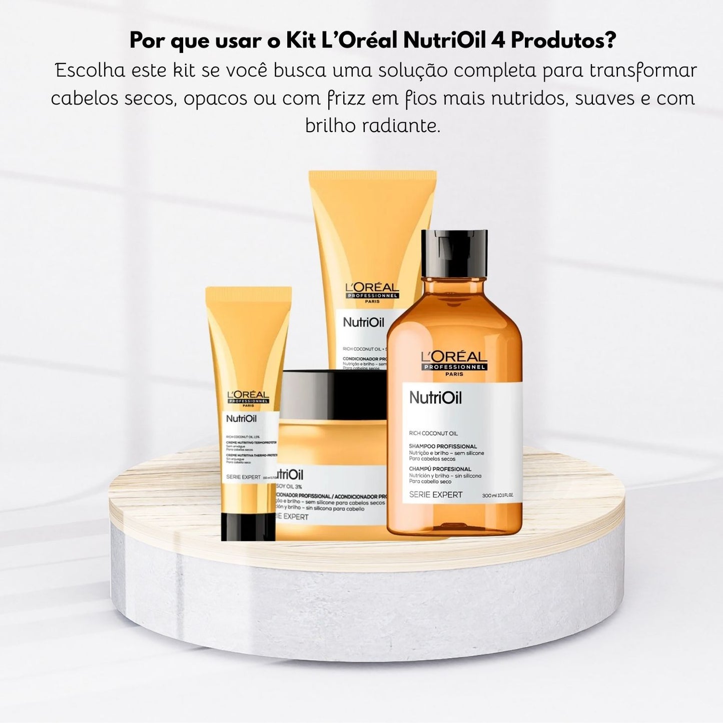 Kit Loreal NutriOil 4 Produtos
