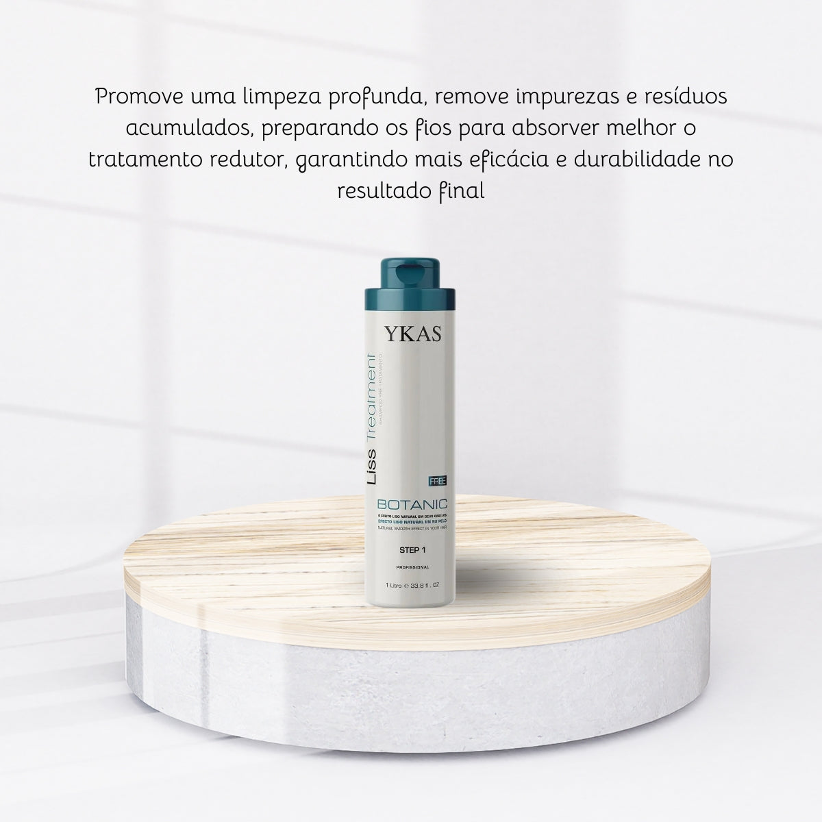 Progressiva Ykas Liss Treatment Botanic Step 1 Efeito Liso 1 Litro