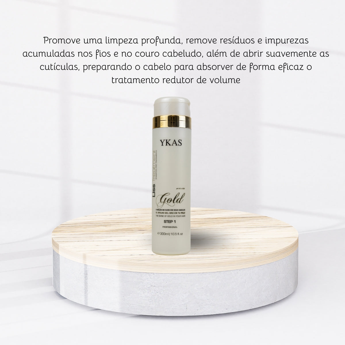 Progressiva Ykas Liss Treatment Gold Step 1 300 ml