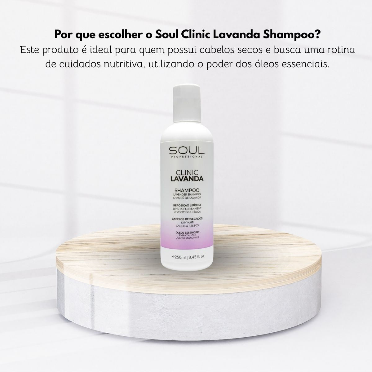 Shampoo Soul Clinic Lavanda 250 ml