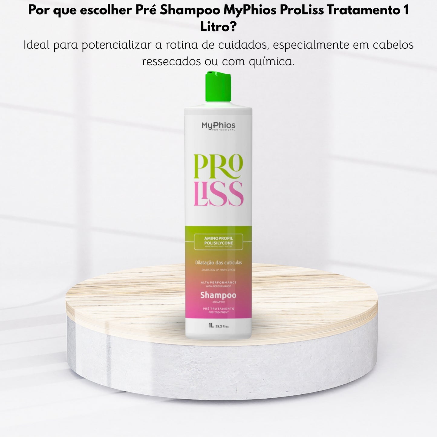 Pré Shampoo MyPhios ProLiss Tratamento 1 Litro
