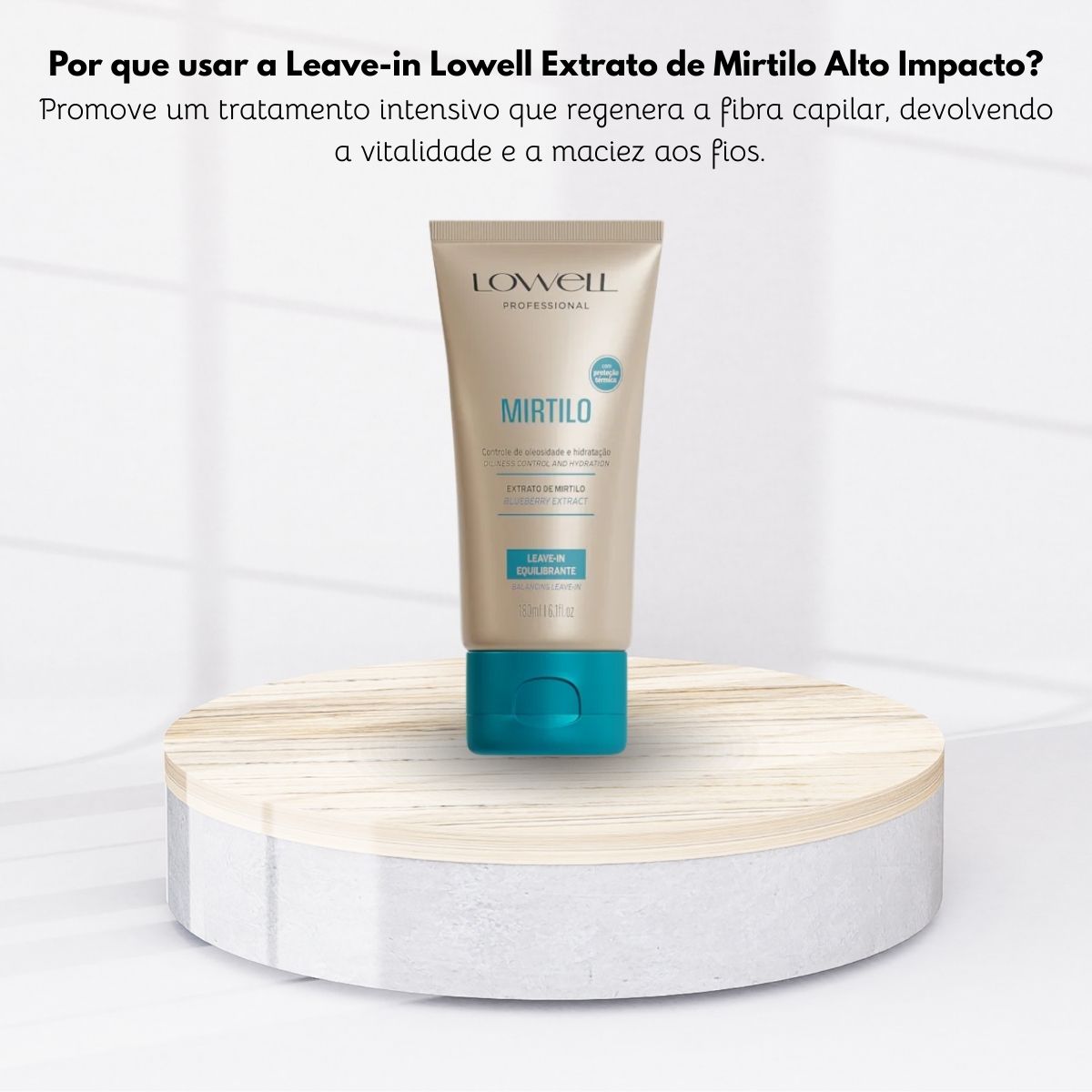 Leave-in Lowell Mirtilo Equilibrante 180 ml