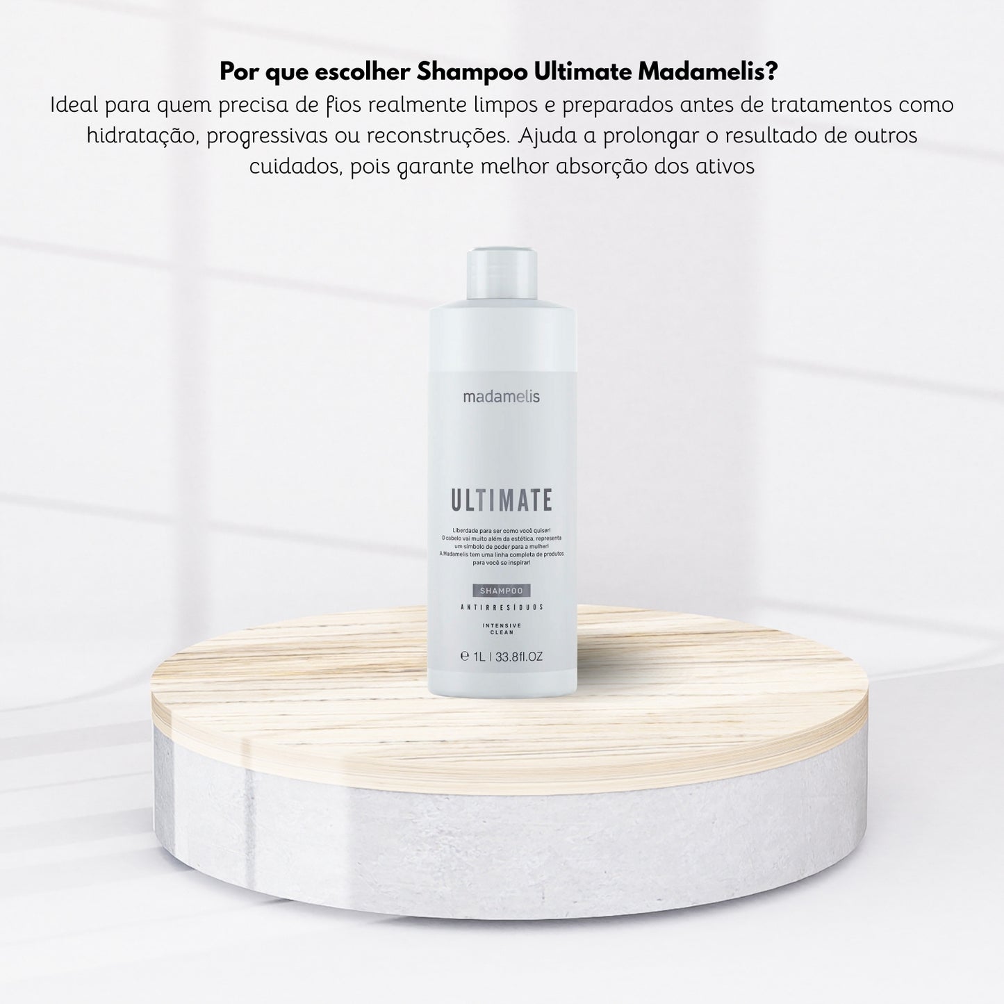 Progressiva Madamelis Ultimate Alinhamento Capilar Shampoo 1 Litro