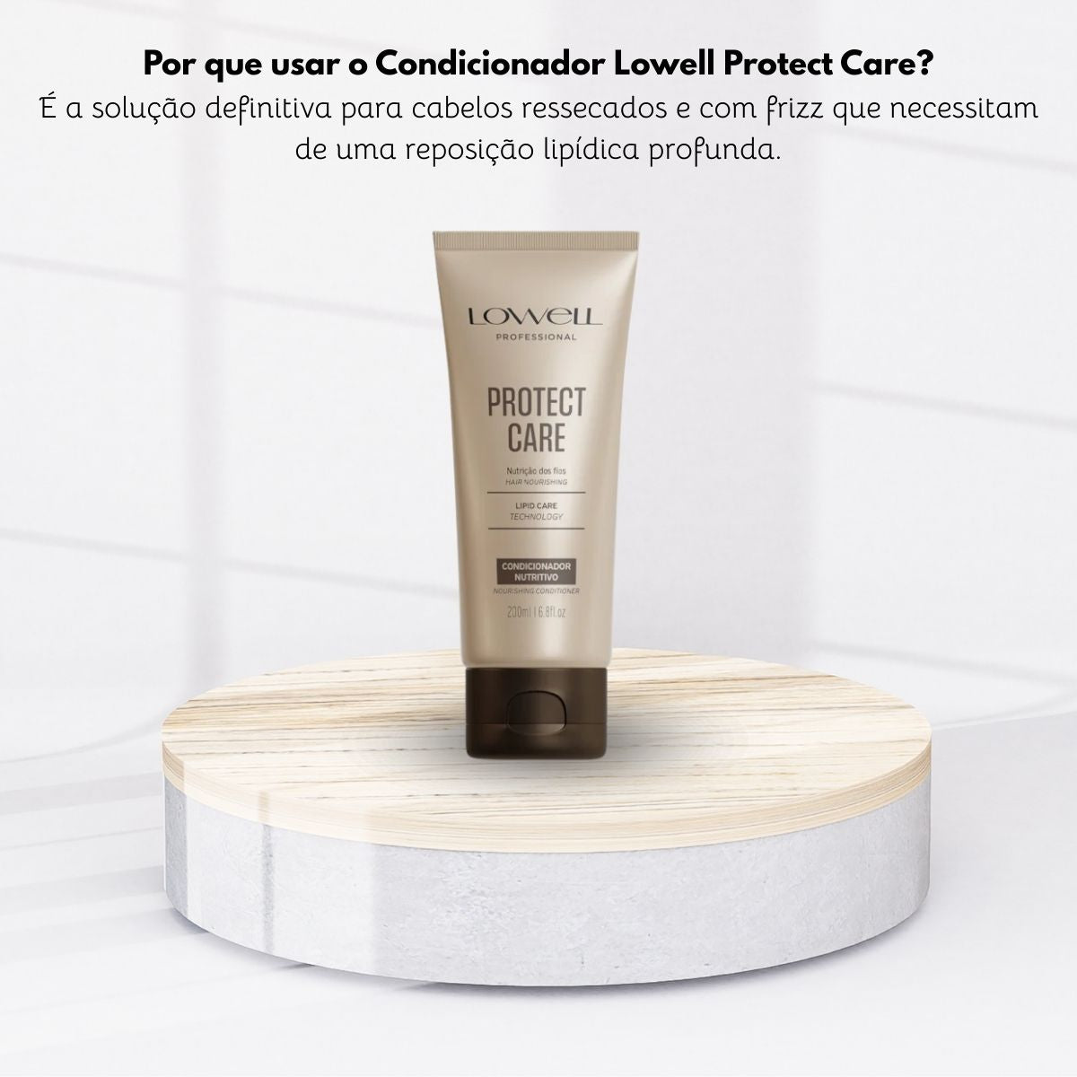 Condicionador Lowell Protect Care Nutrição dos Fios 200 ml
