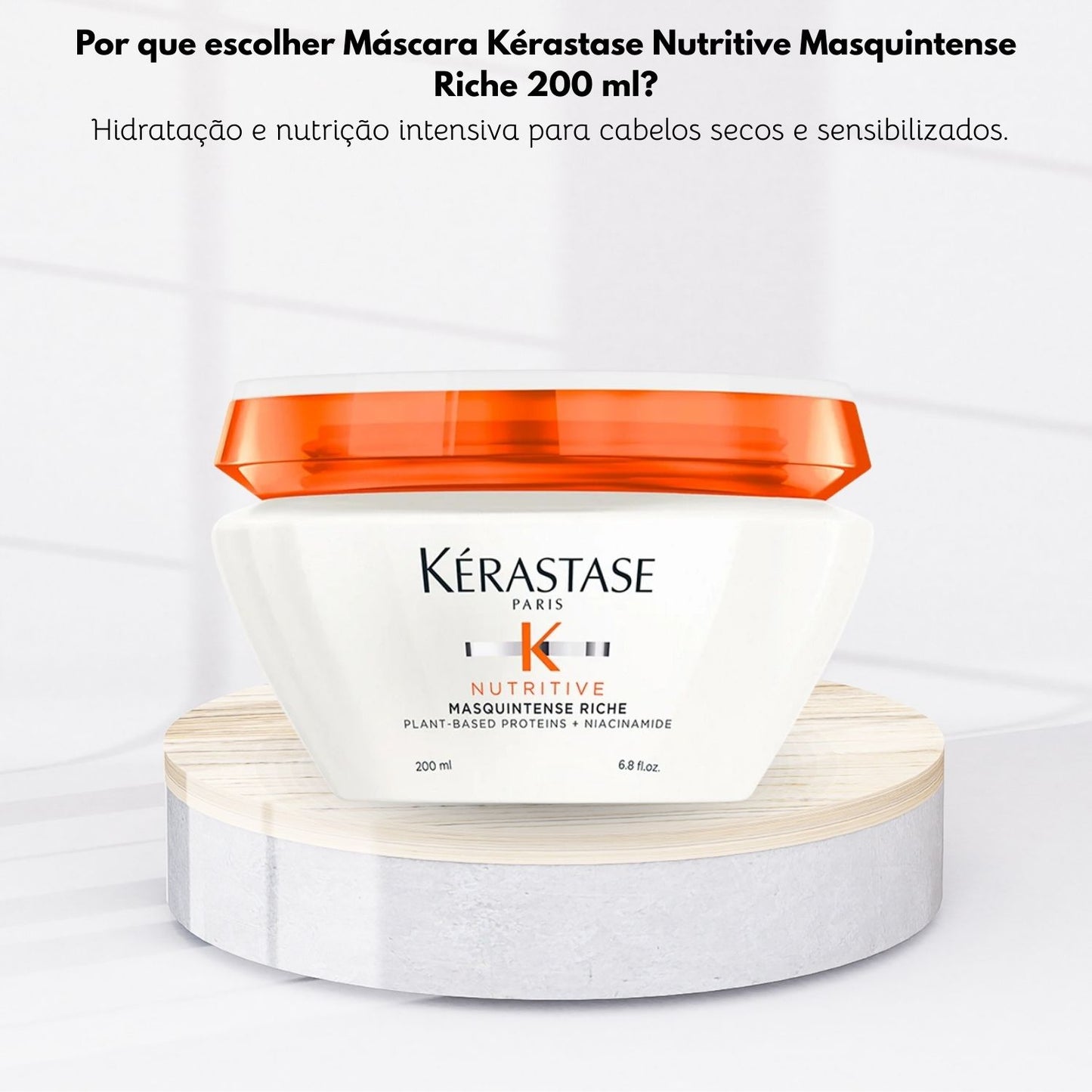 Máscara Kérastase Nutritive Masquintense Riche 200 ml