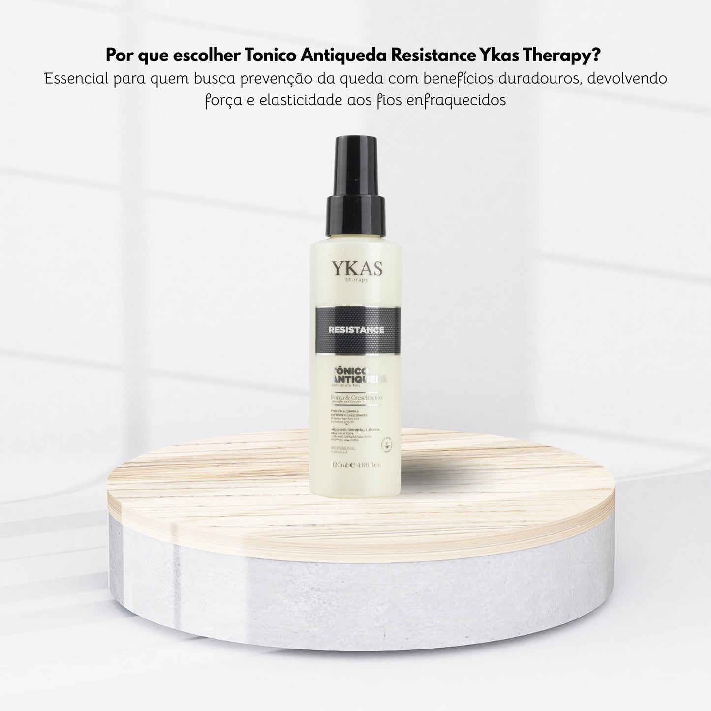 Ykas Therapy Resistance Tônico Antiqueda 120 ml