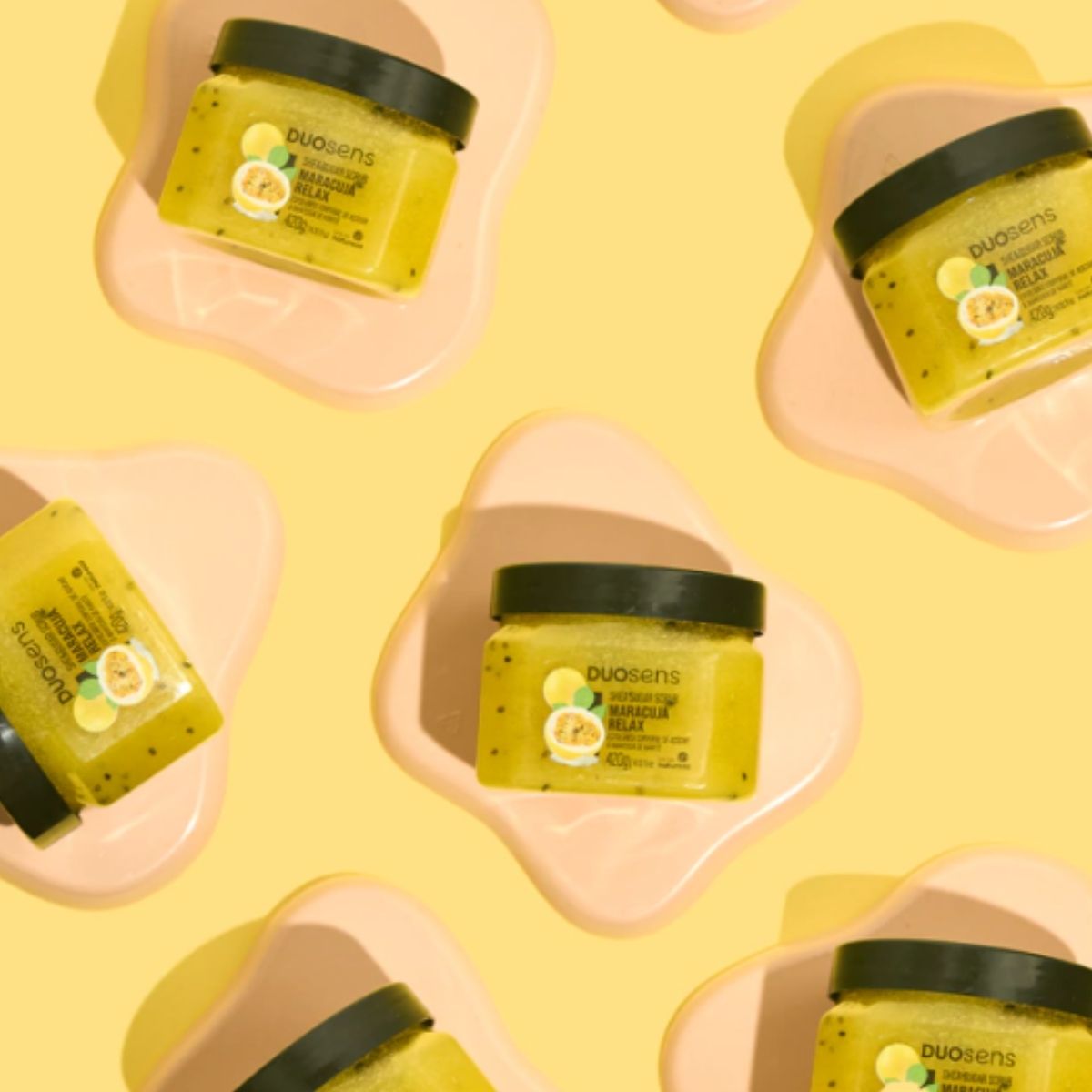 Esfoliante Cia da Natureza Duosens Maracuja Relax 420 g