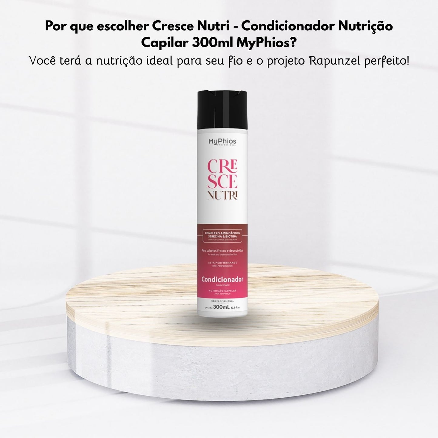 MyPhios Cresce Nutri Nutrição e Crescimento Cabelos Danificados 300 ml