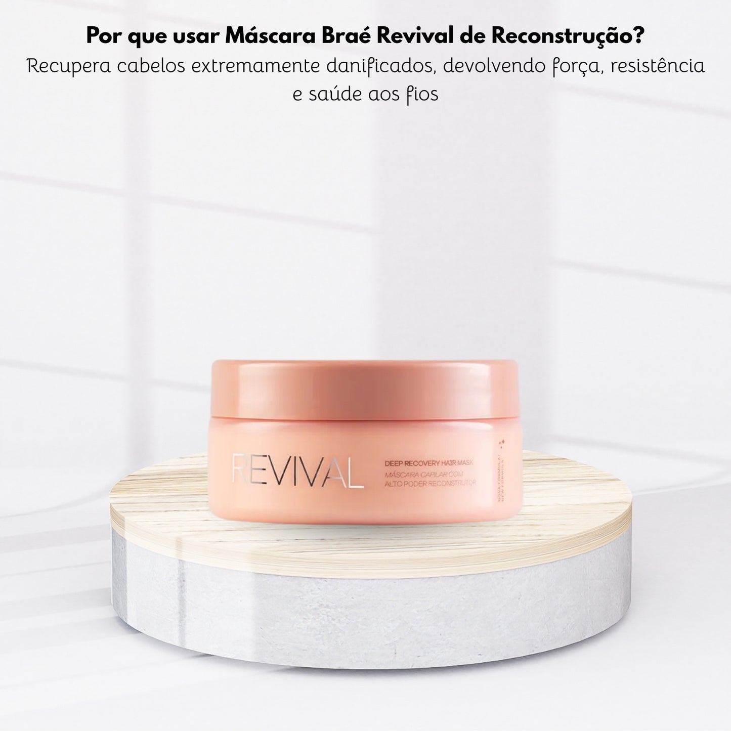 Máscara Braé Revival de Reconstrução 200 g