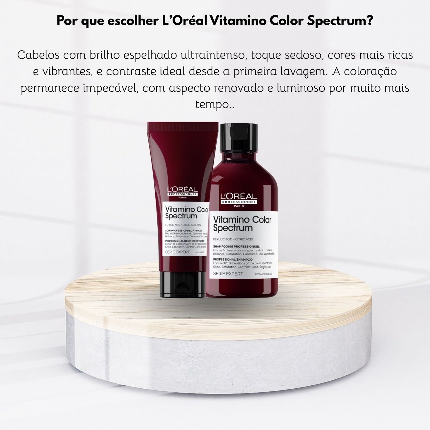 Kit Loreal Vitamino Color Spectrum Shampoo e Condicionador