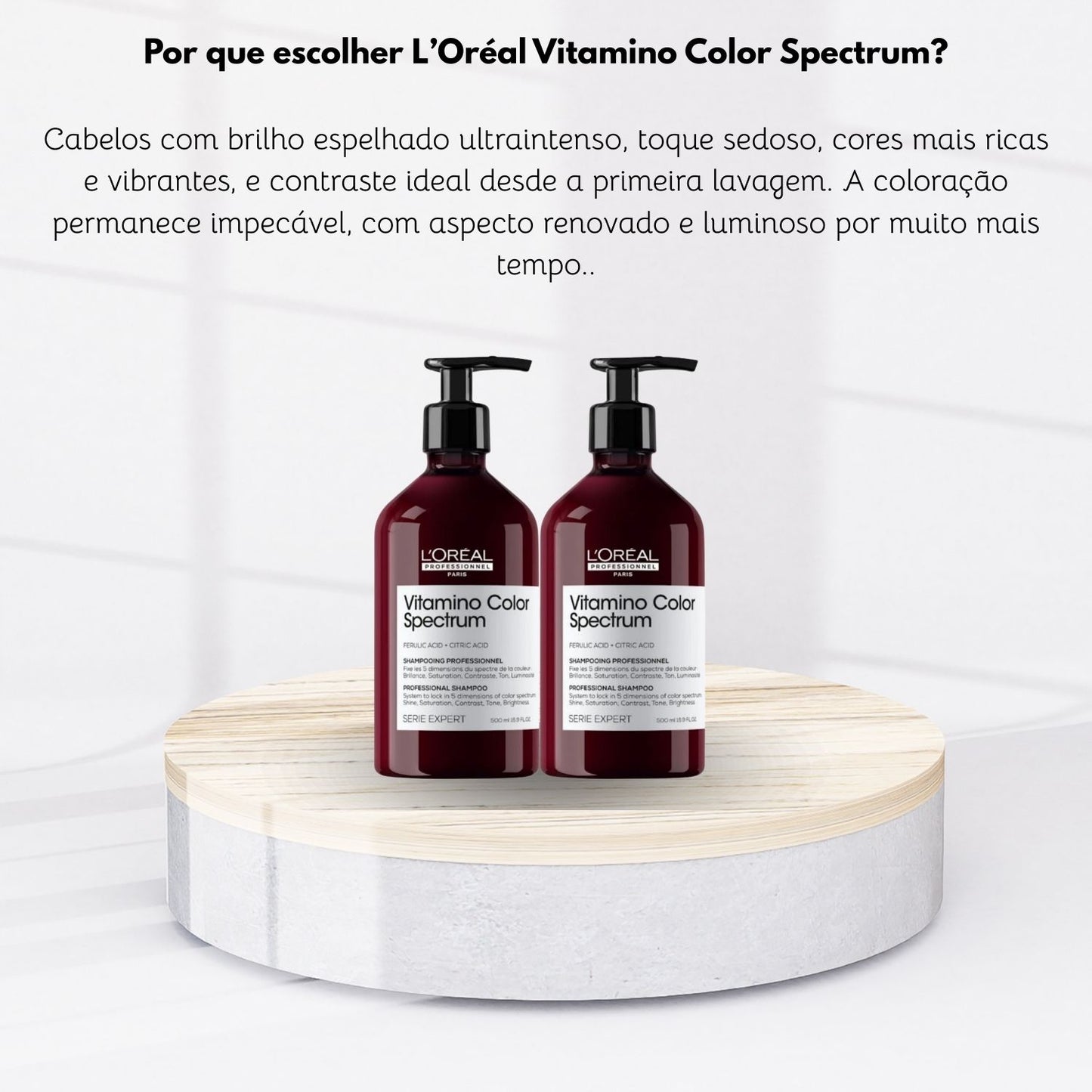 Kit Loreal Vitamino Color Spectrum 2 Shampoo 500 ml