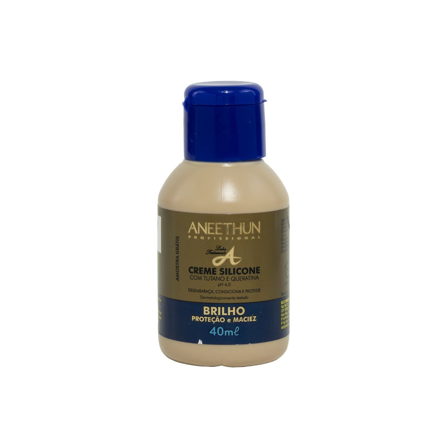 🎁 Brinde Aneethun Linha A Creme de Silicone Brilho 40ml (100% off)