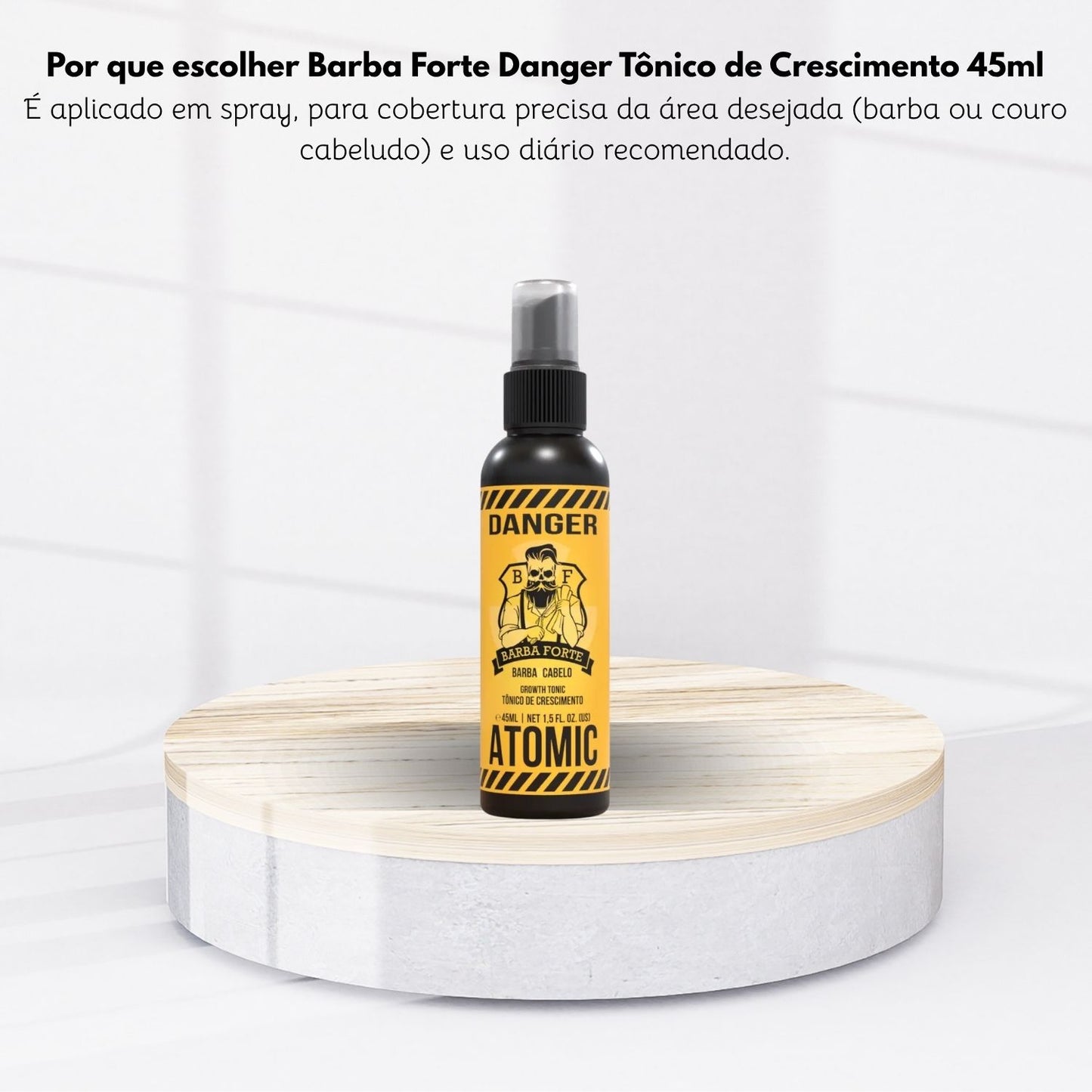 Barba Forte Danger Tônico de Crescimento 45 ml