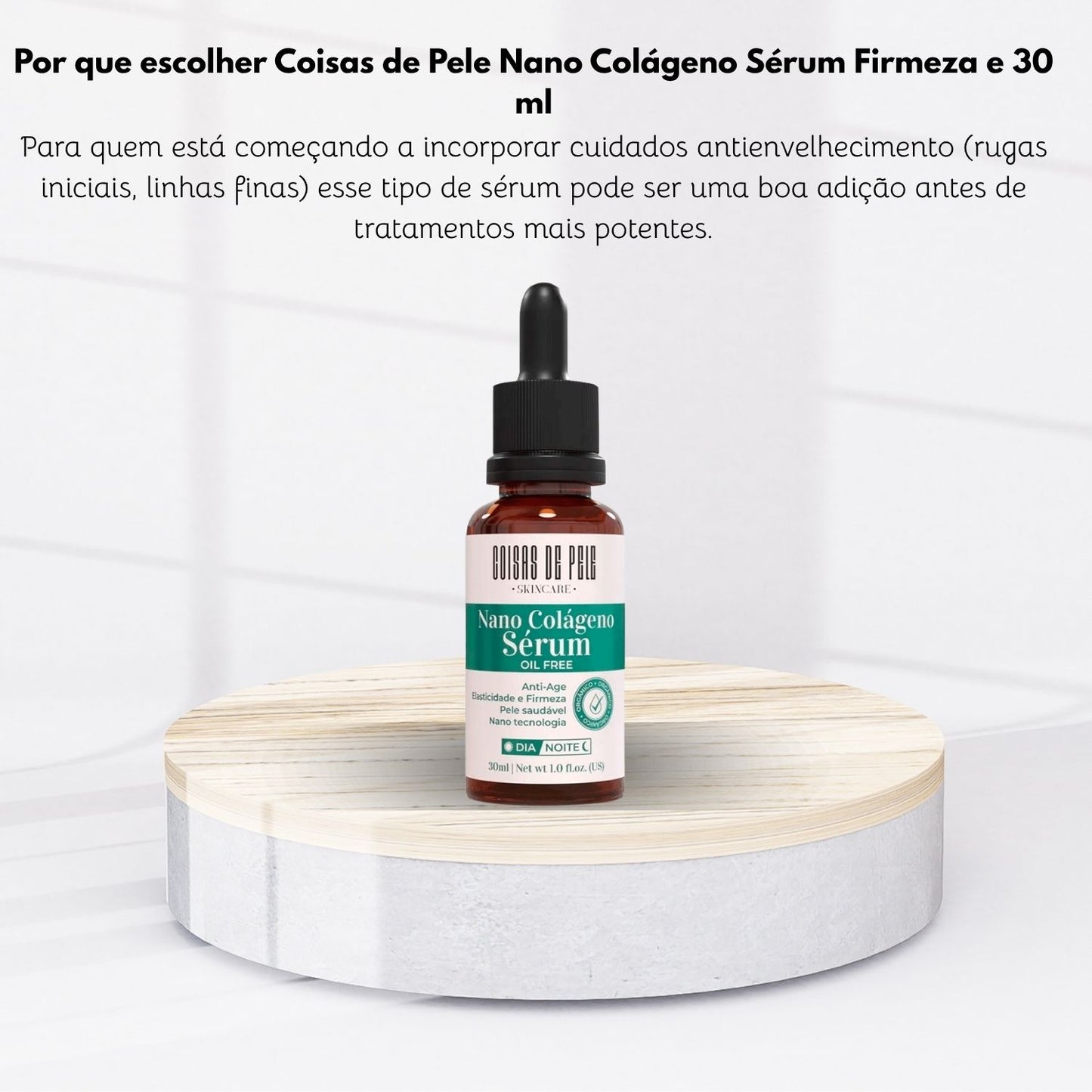 Coisas de Pele Nano Colágeno Sérum Firmeza e 30 ml