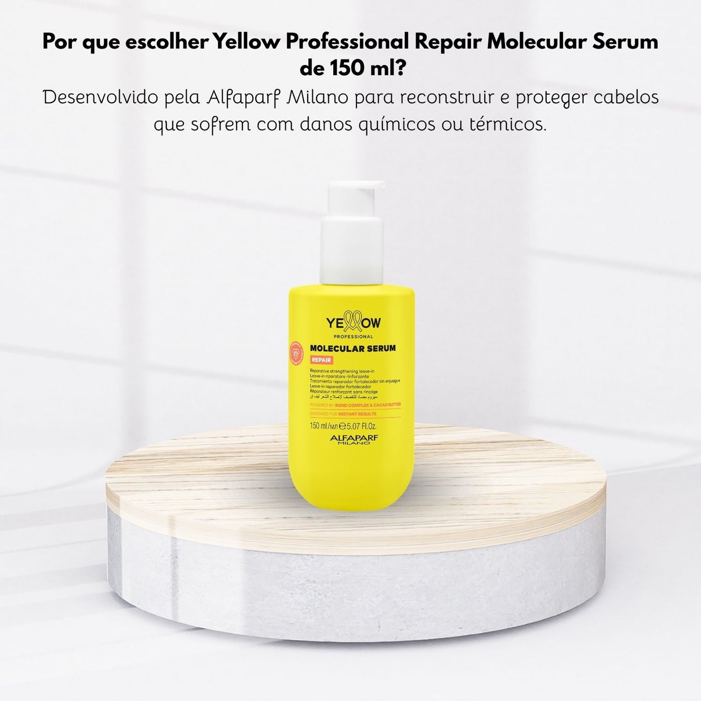 Yellow Sérum Molecular Reconstrução 150 ml
