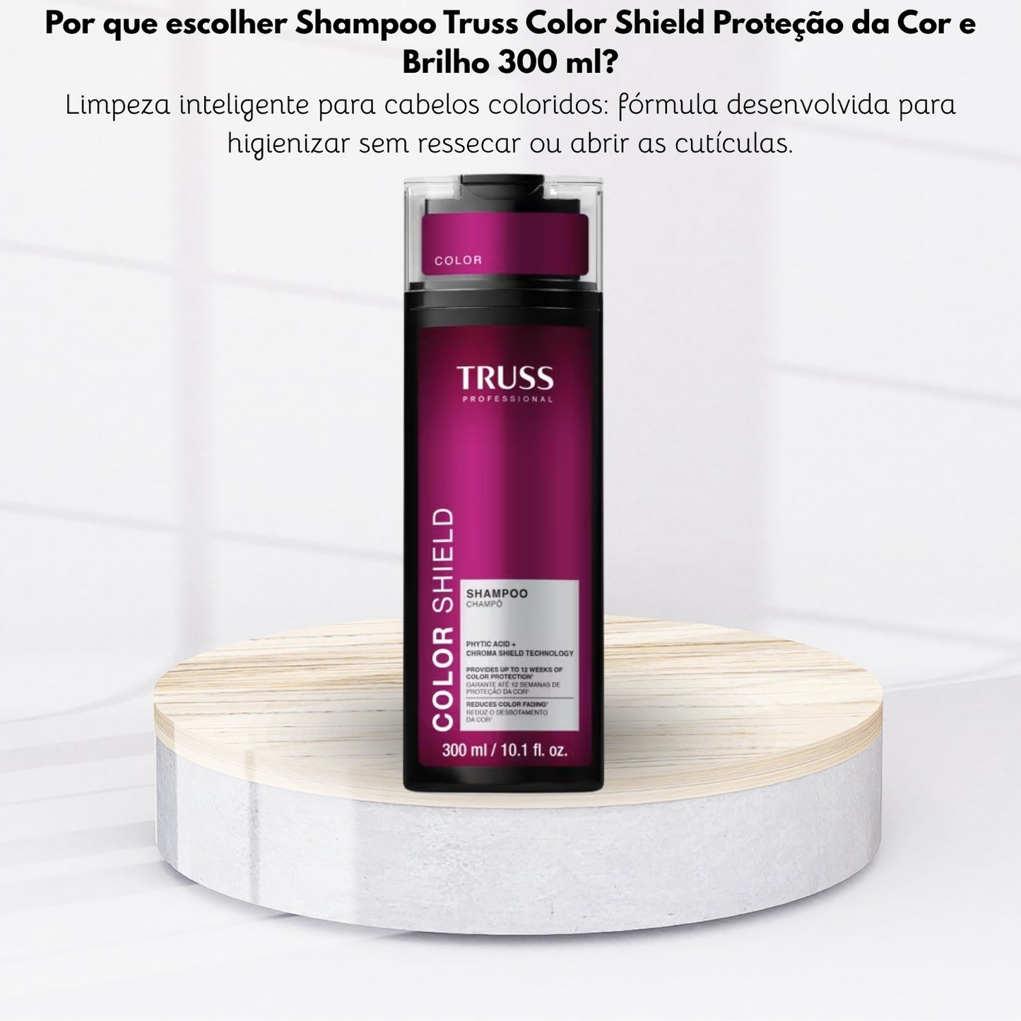 Shampoo Truss Color Shield Proteção da Cor e Brilho 300 ml