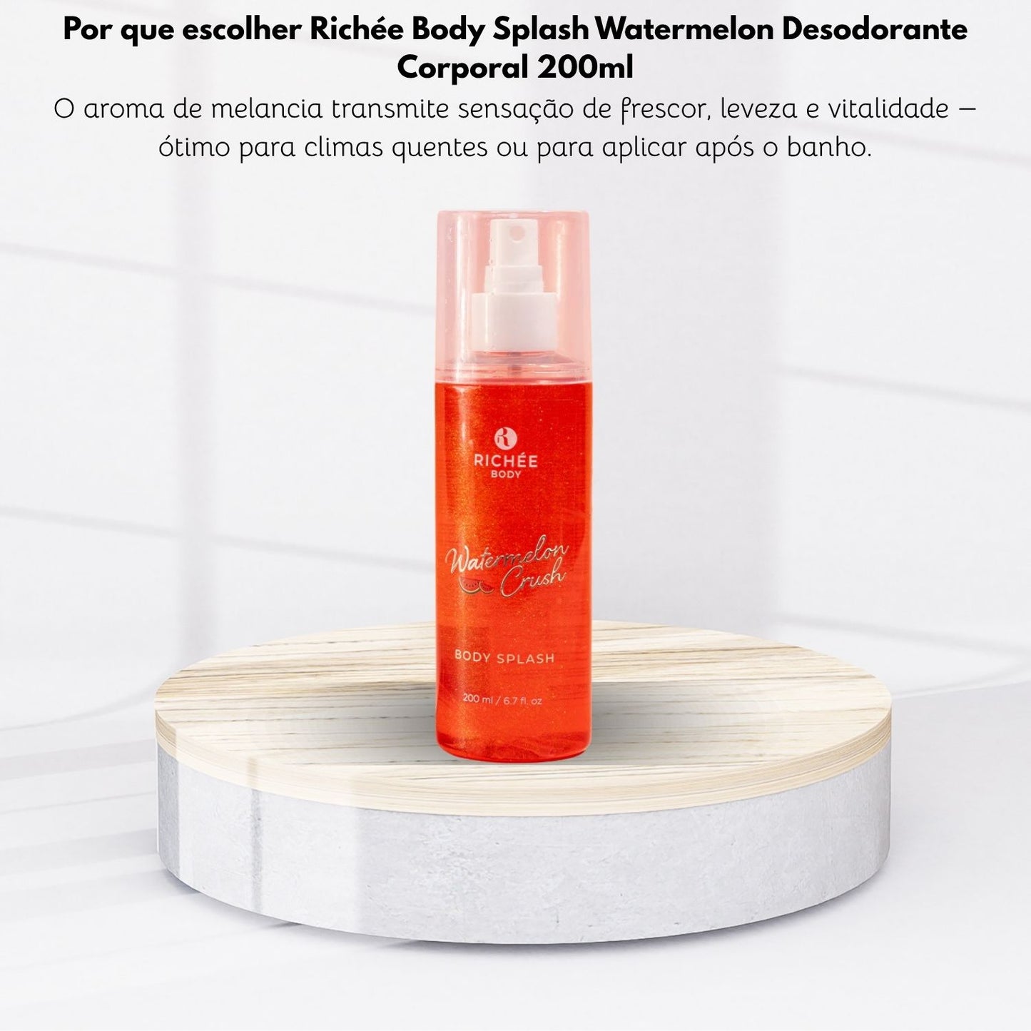 Body Splash Richée Watermelon Desodorante Corporal 200 ml