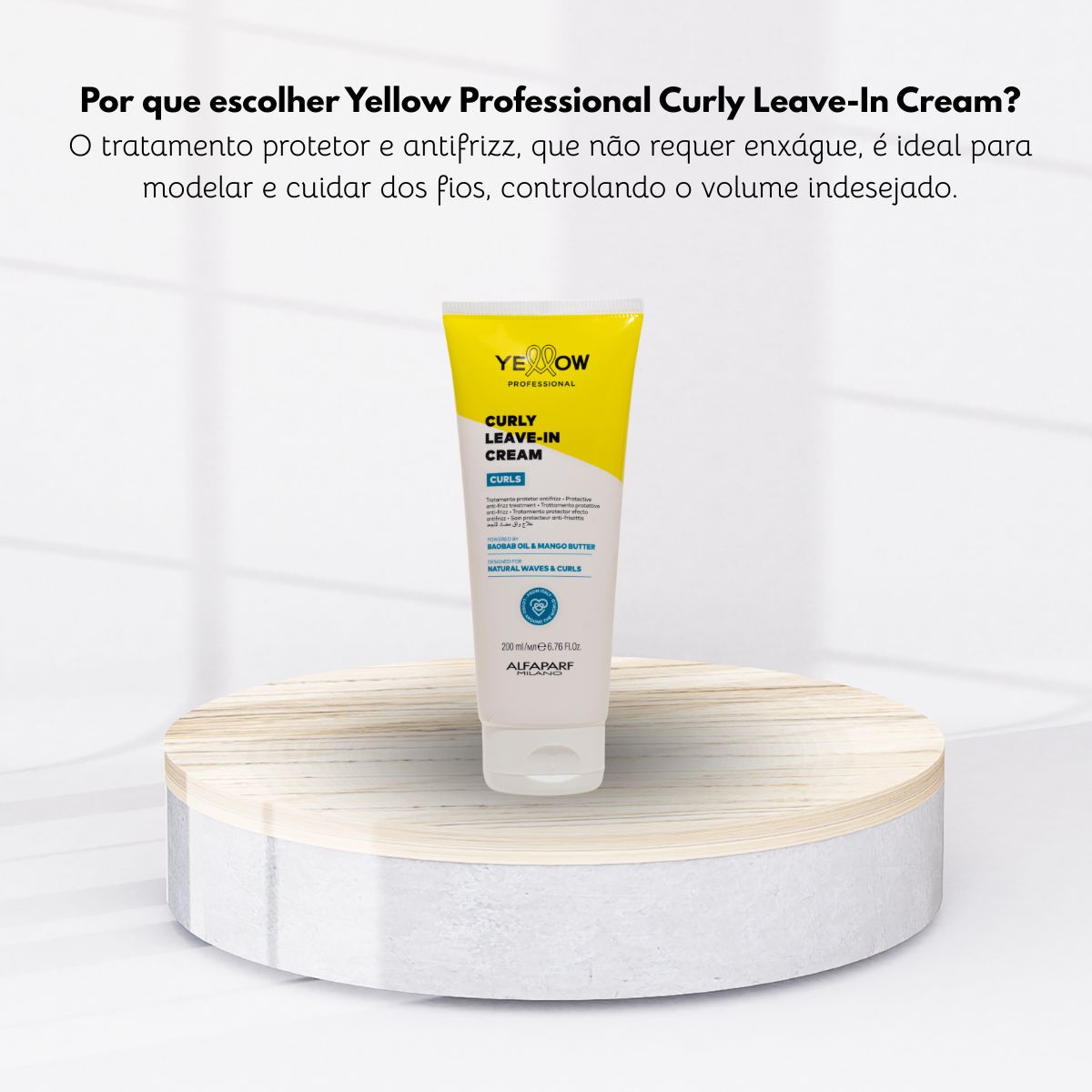 Creme Leave-in Yellow Curls Definição 200 ml