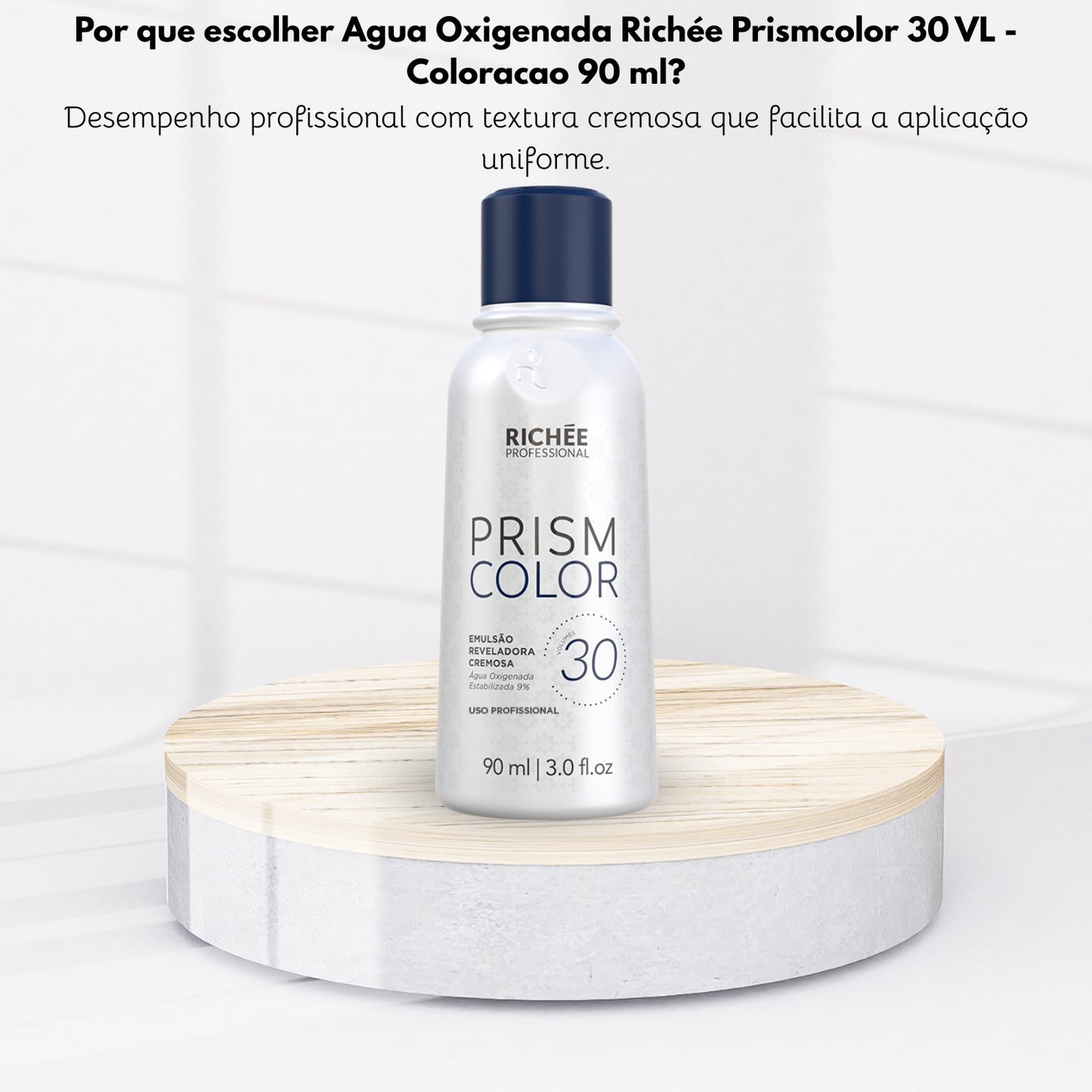 Água Oxigenada Richée Prismcolor 30 VL - Coloracao 90 ml