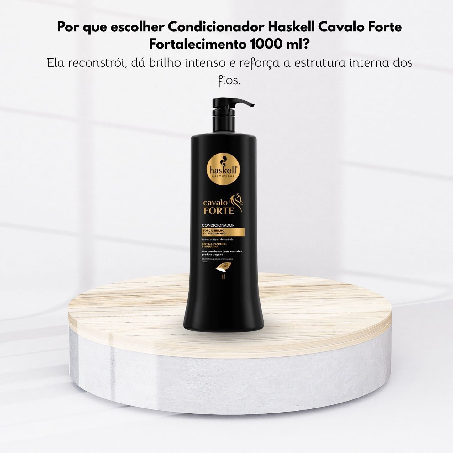 Condicionador Haskell Cavalo Forte Fortalecimento 1000 ml