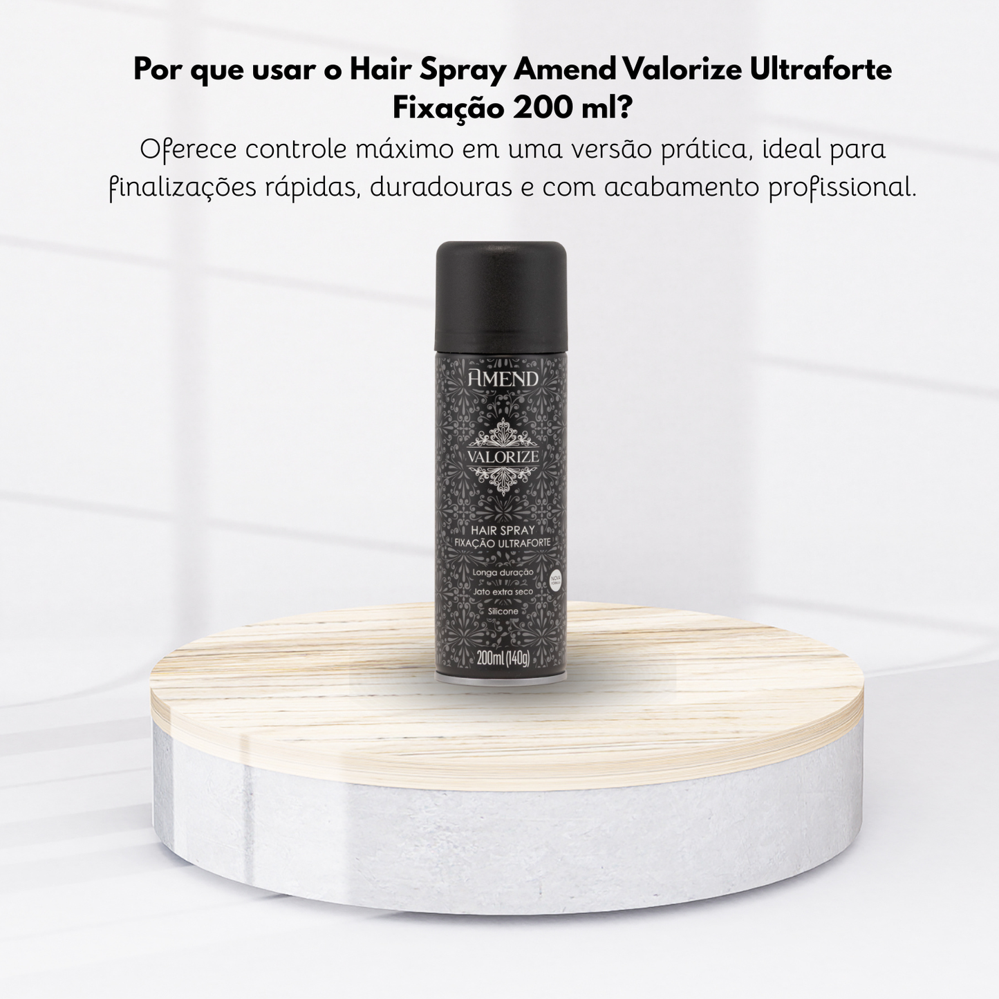 Hair Spray Amend Valorize Ultraforte Filtro Solar 200 ml