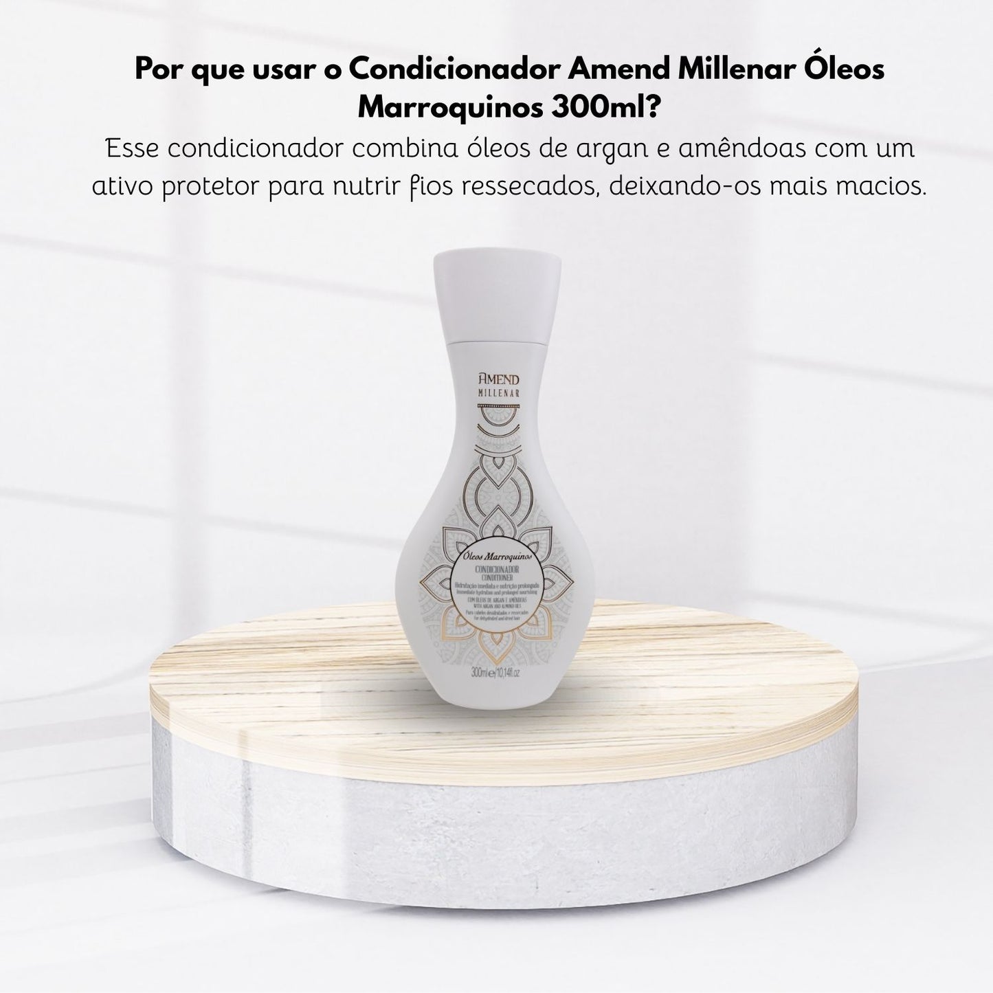 Condicionador Amend Millenar Óleos Marroquinos 300 ml