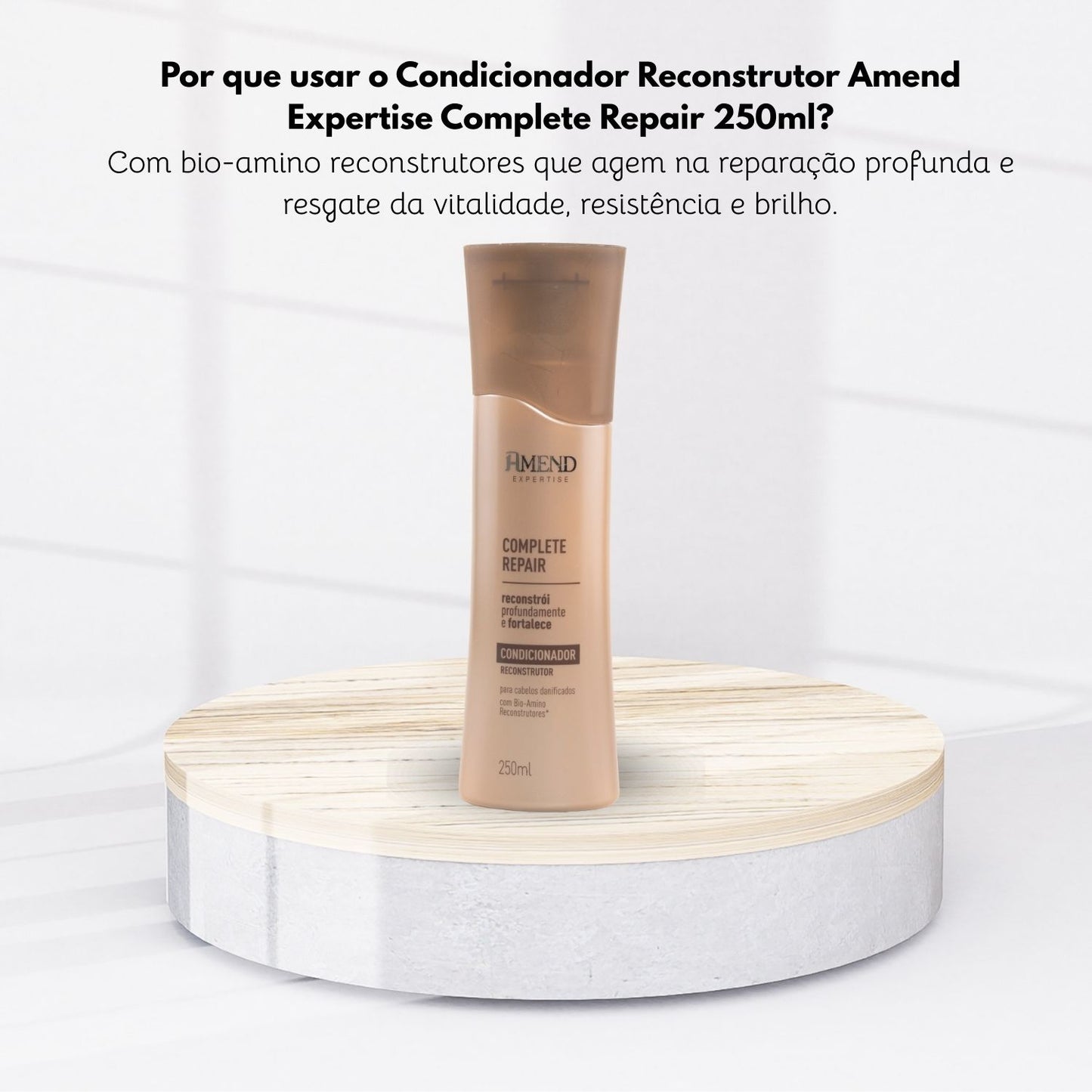 Condicionador Reconstrutor Amend Expertise Complete 250 ml