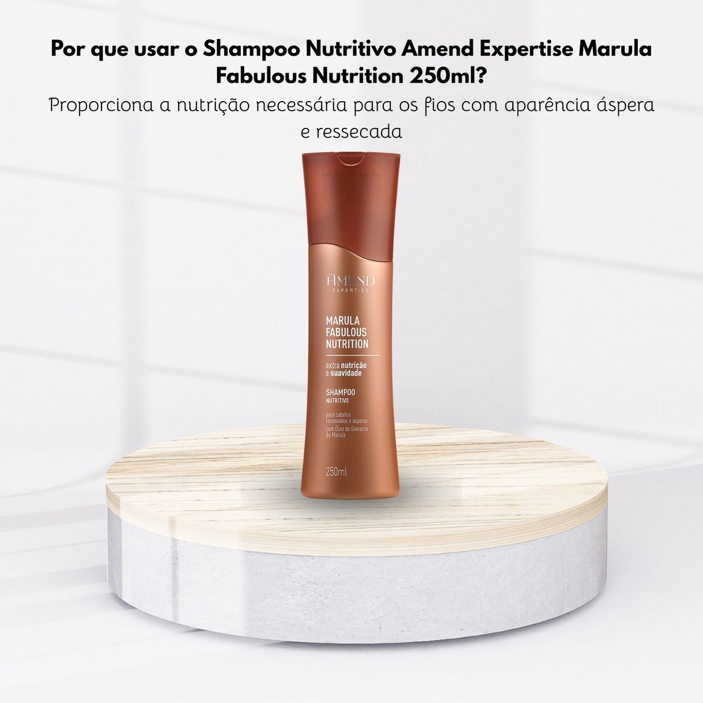 Shampoo Nutritivo Amend Expertise Marula Fabulous 250ml