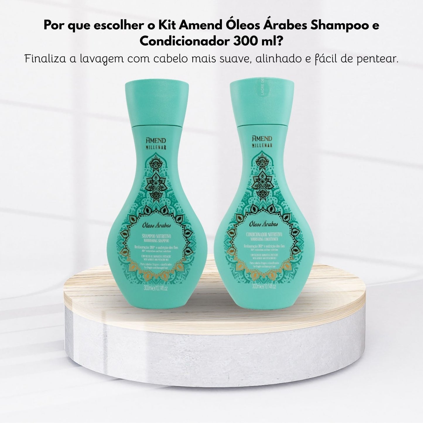 Kit Amend Oleos Arabes Shampoo Condicionador 300 ml