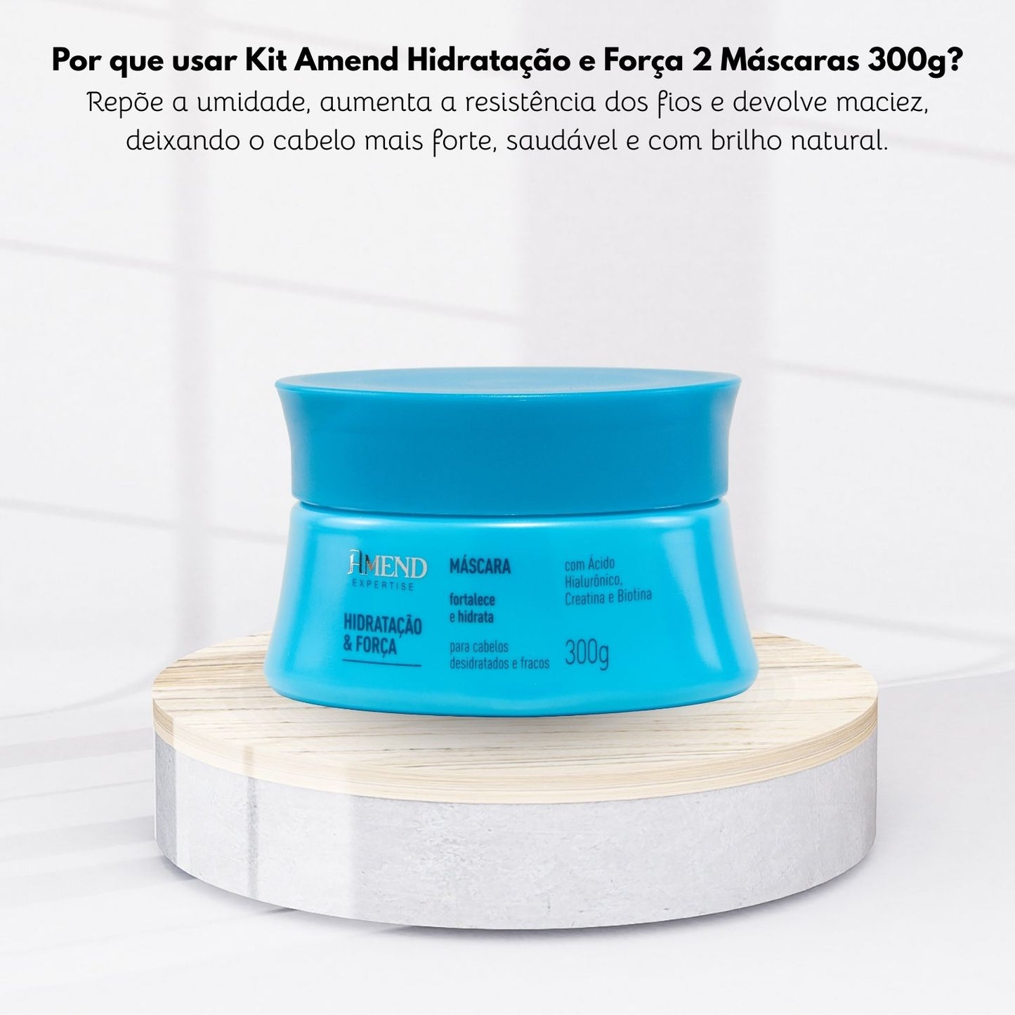 Kit Amend Hidratacao Forca 2 Mascaras 300 g