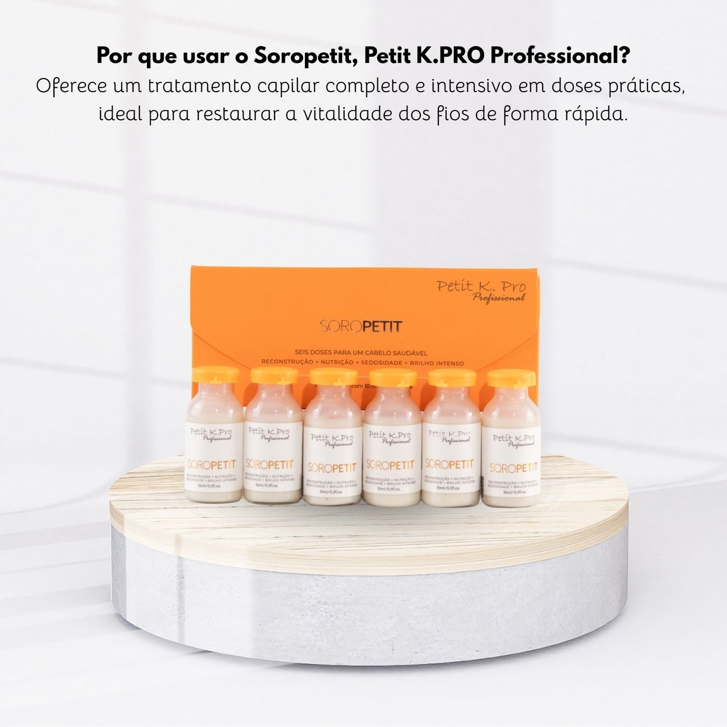 Soro Capilar K Pro Petit Tratamento 6 Unidades