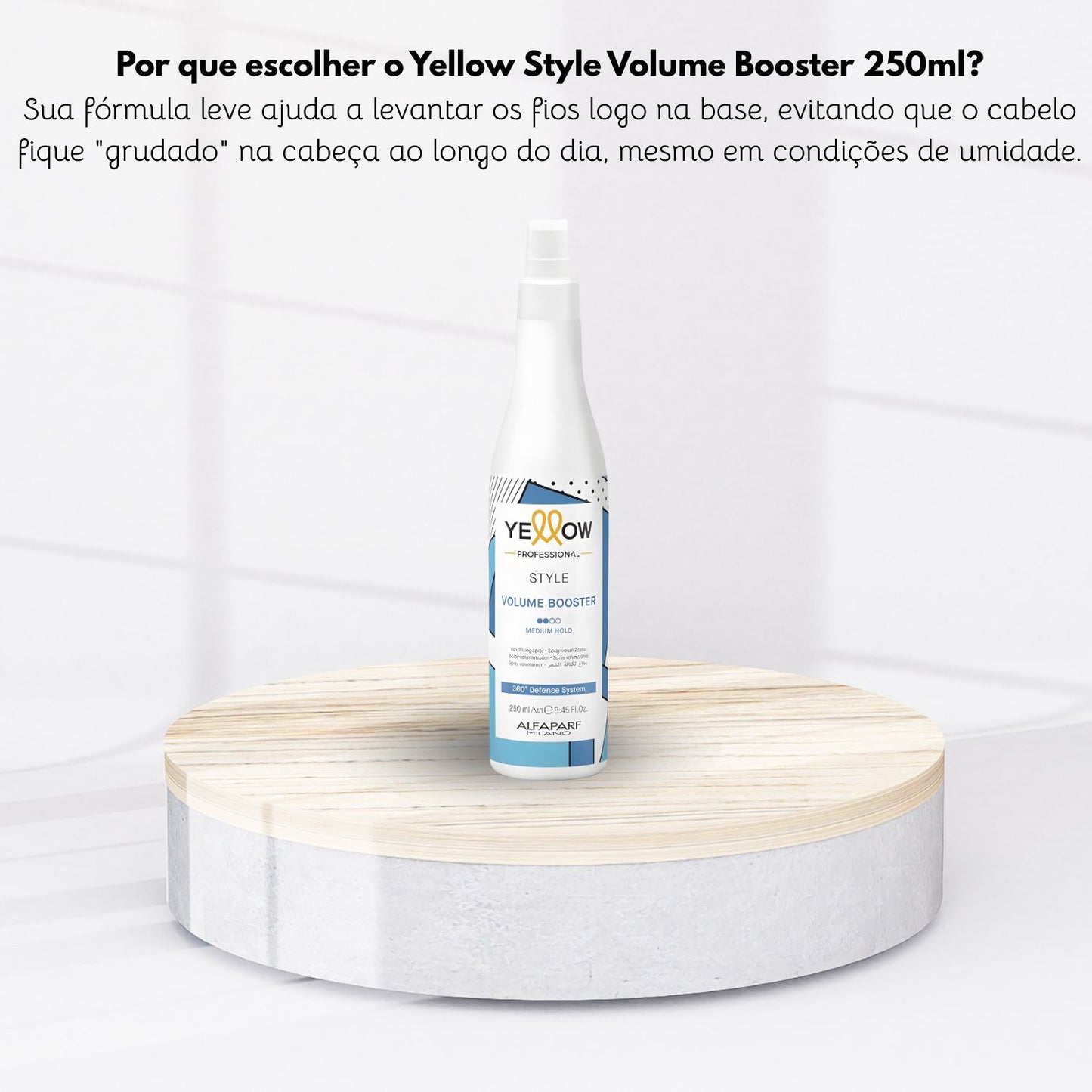 Spray Finalizador Yellow Style Volume Booster 250 ml