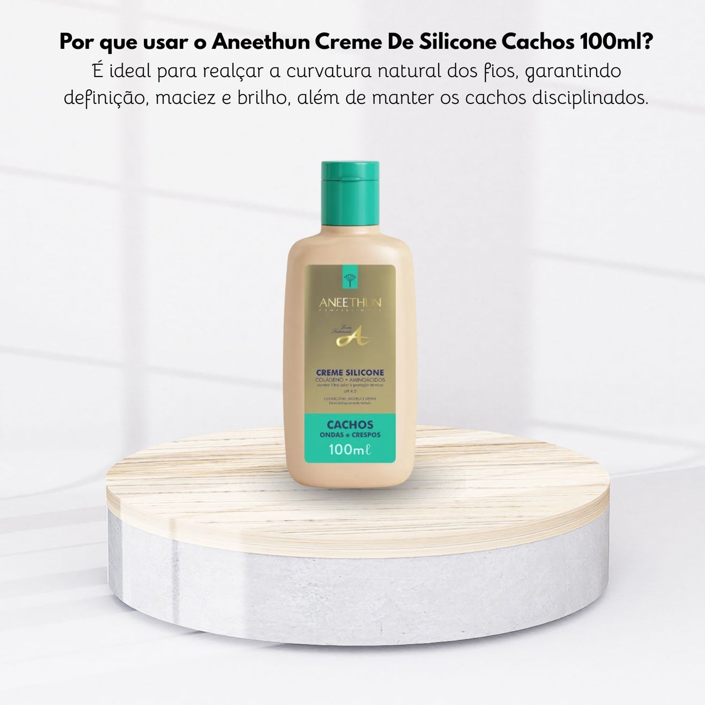 Creme de Silicone Aneethun Cachos Definidos 100 ml