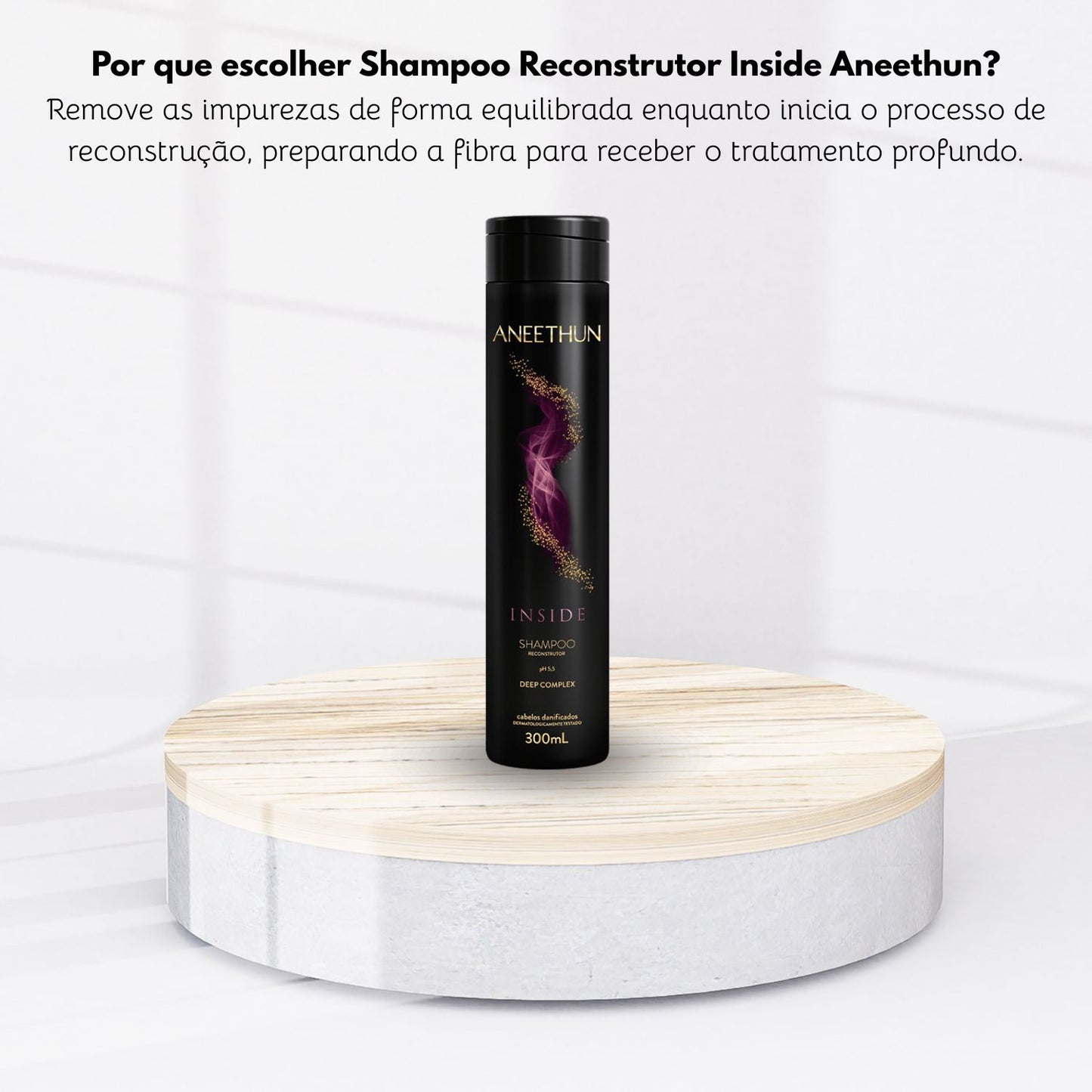 Shampoo Aneethun Inside Reconstrutor Deep Complex 300 ml