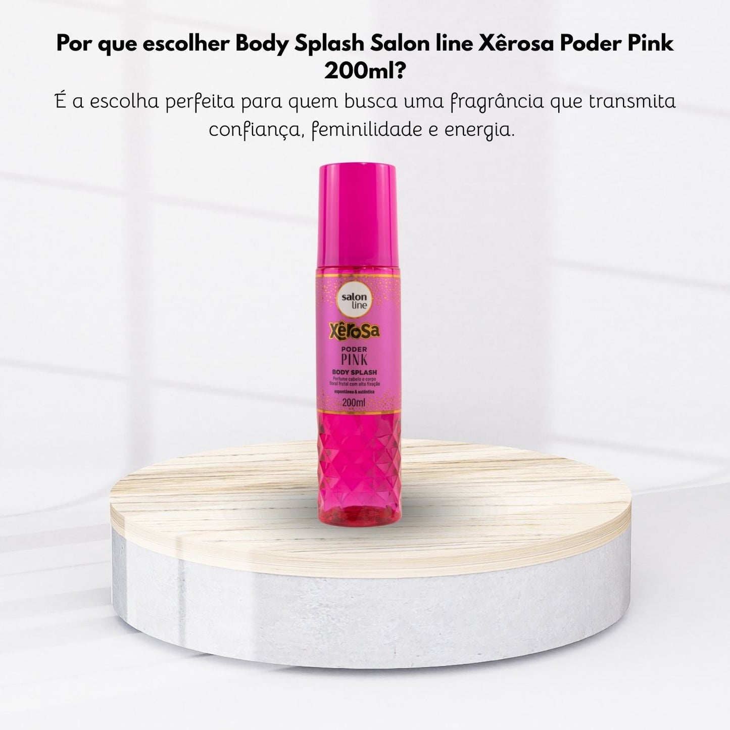 Body Splash Salon Line Xêrosa Poder Pink 200ml