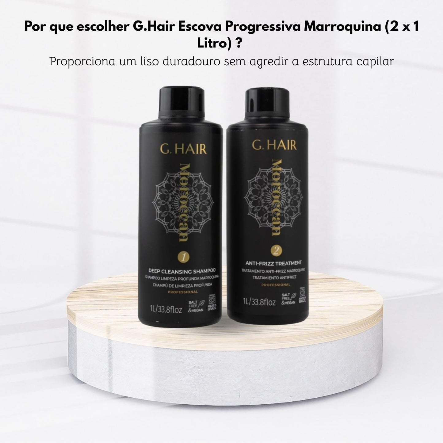 Progressiva G.Hair Marroquina (2 x 1 Litro)