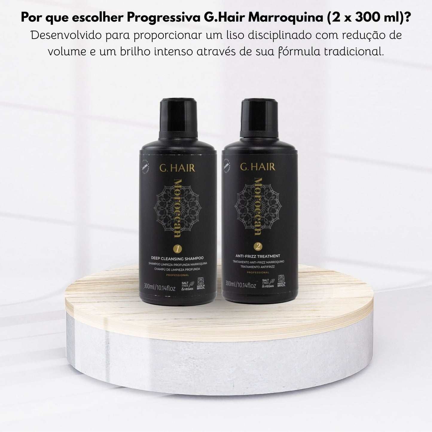 Progressiva G.Hair Marroquina (2 x 300 ml)