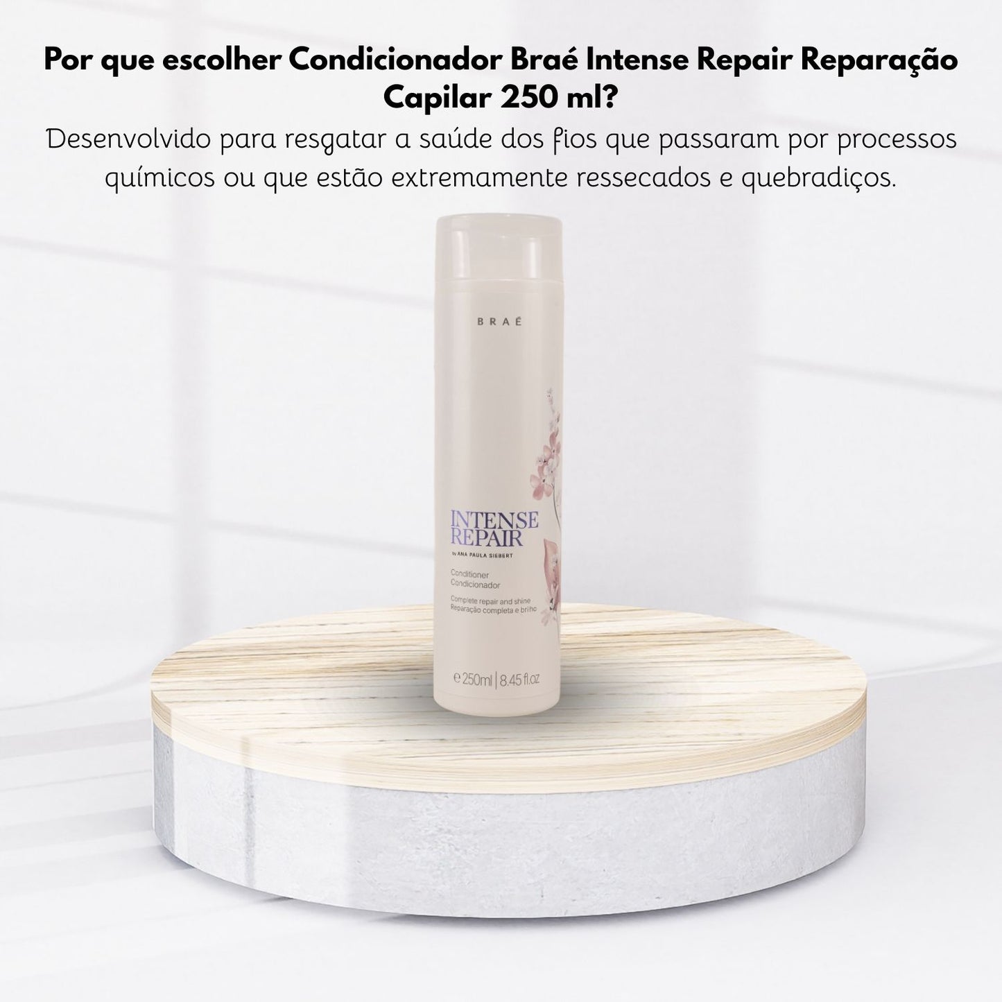 Condicionador Braé Intense Repair Reparação Capilar 250 ml