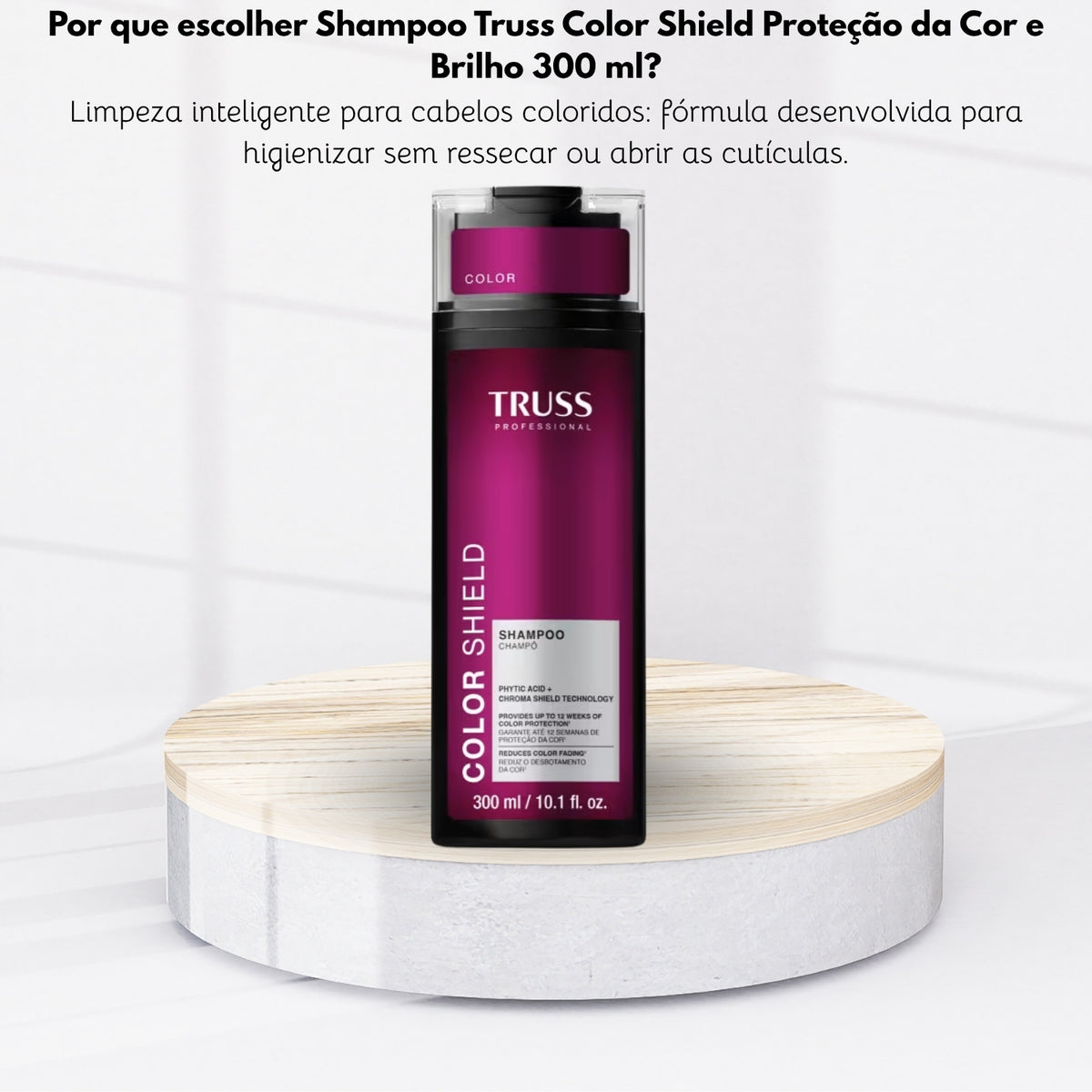 Shampoo Truss Color Shield Proteção da Cor e Brilho 300 ml
