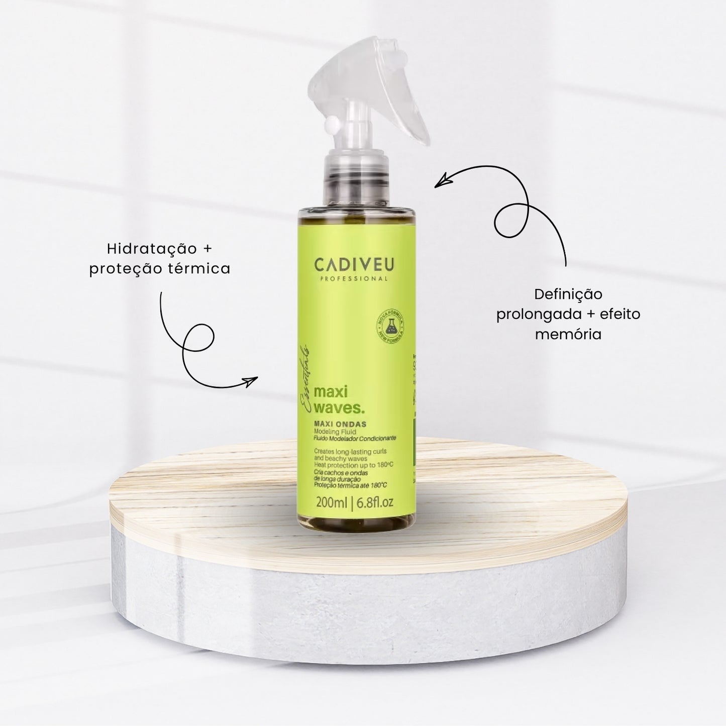 Leave-in Cadiveu Maxi Ondas Ativador de Cachos 200 ml