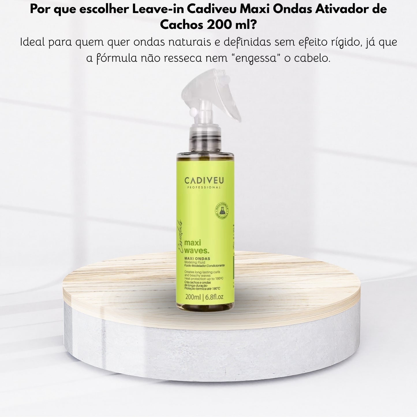 Leave-in Cadiveu Maxi Ondas Ativador de Cachos 200 ml