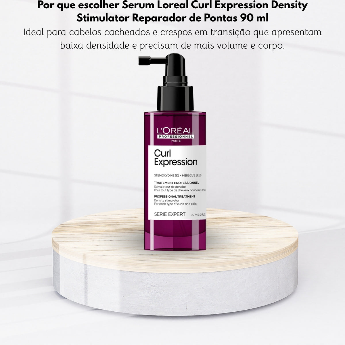 Serum Loreal Curl Expression Density Stimulator Reparador de Pontas 90 ml