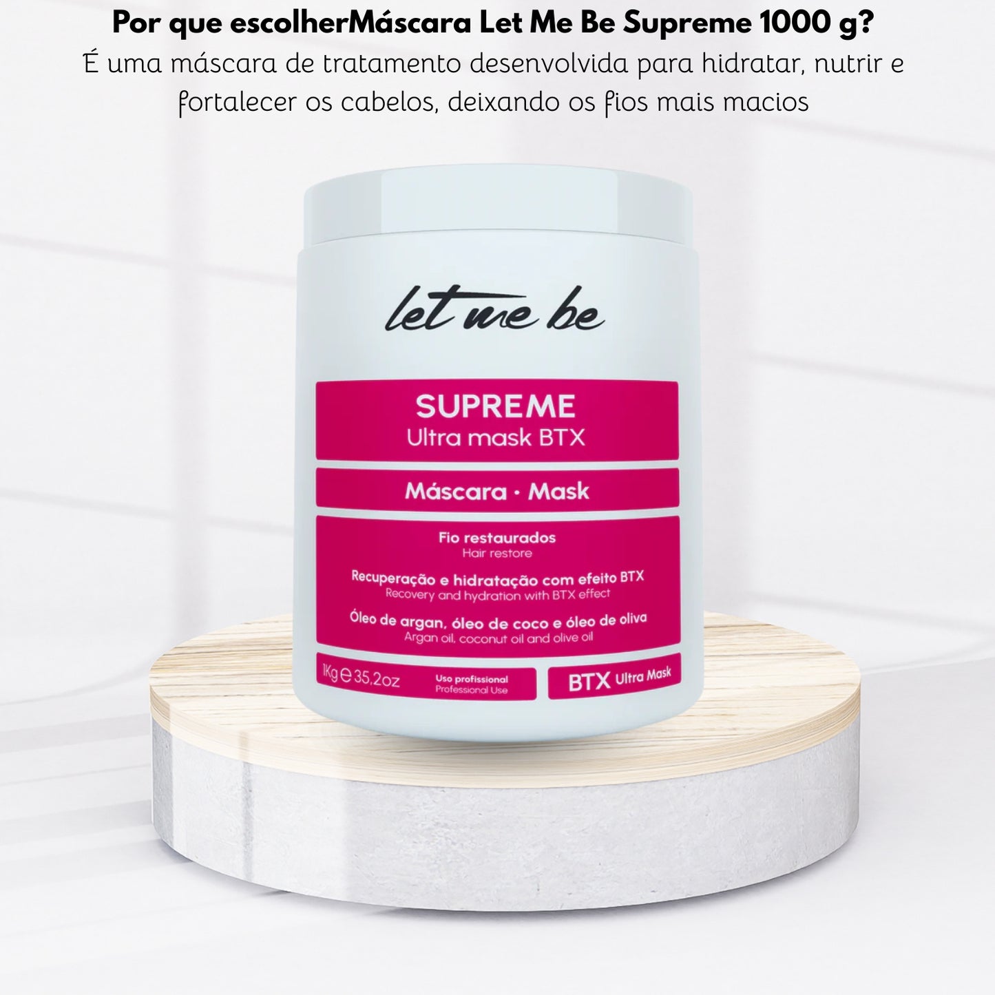 Máscara Let Me Be Supreme 1000 g