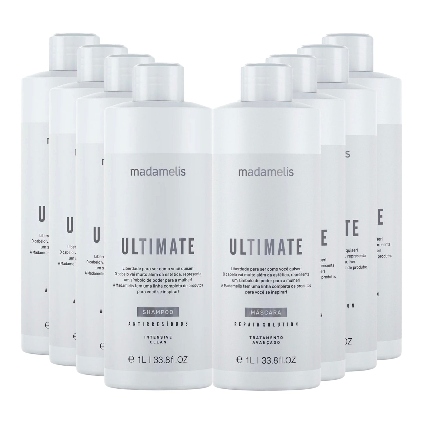 Kit Madamelis Ultimate Escova Progressiva 4 (2 x 1 Litro)